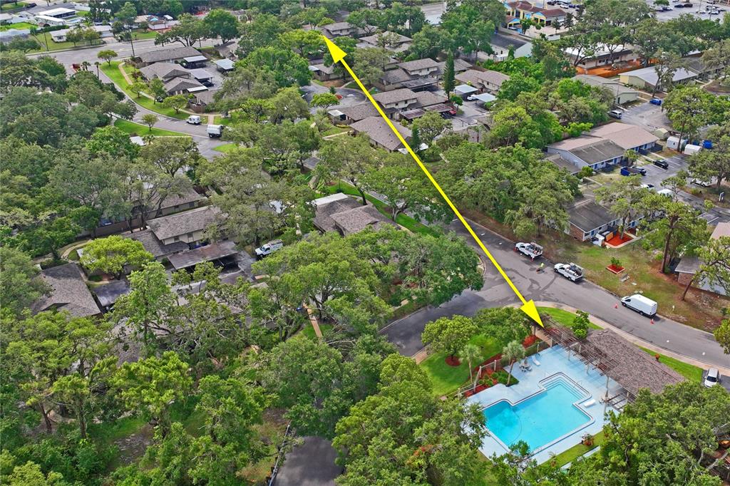 802 Antler Court Brandon, FL 33511 - Photo 28 of 37 an aerial view of a residential houses with outdoor space and street view