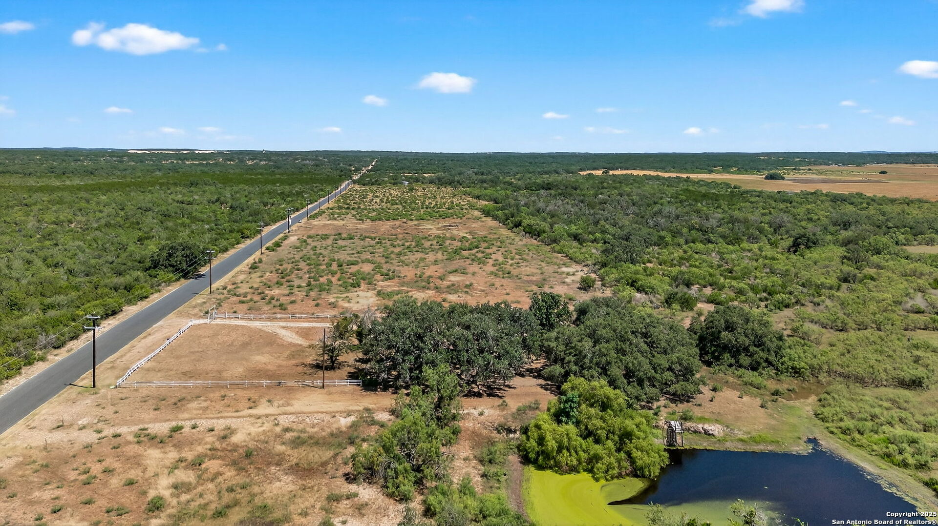 281 County Road 265 Mico, TX 78056 - Photo 9 of 28 a view of yard with ocean view