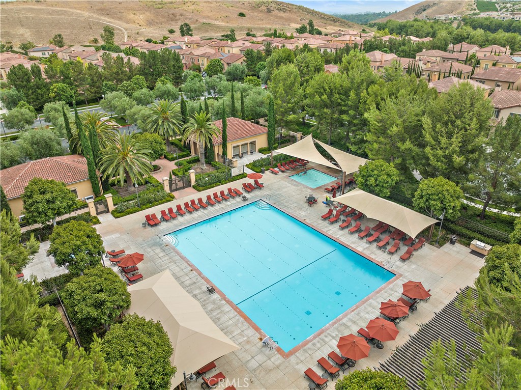22 Tesoro Irvine, CA 92618 - Photo 21 of 27 an aerial view of a tennis ground and a lots of residential buildings