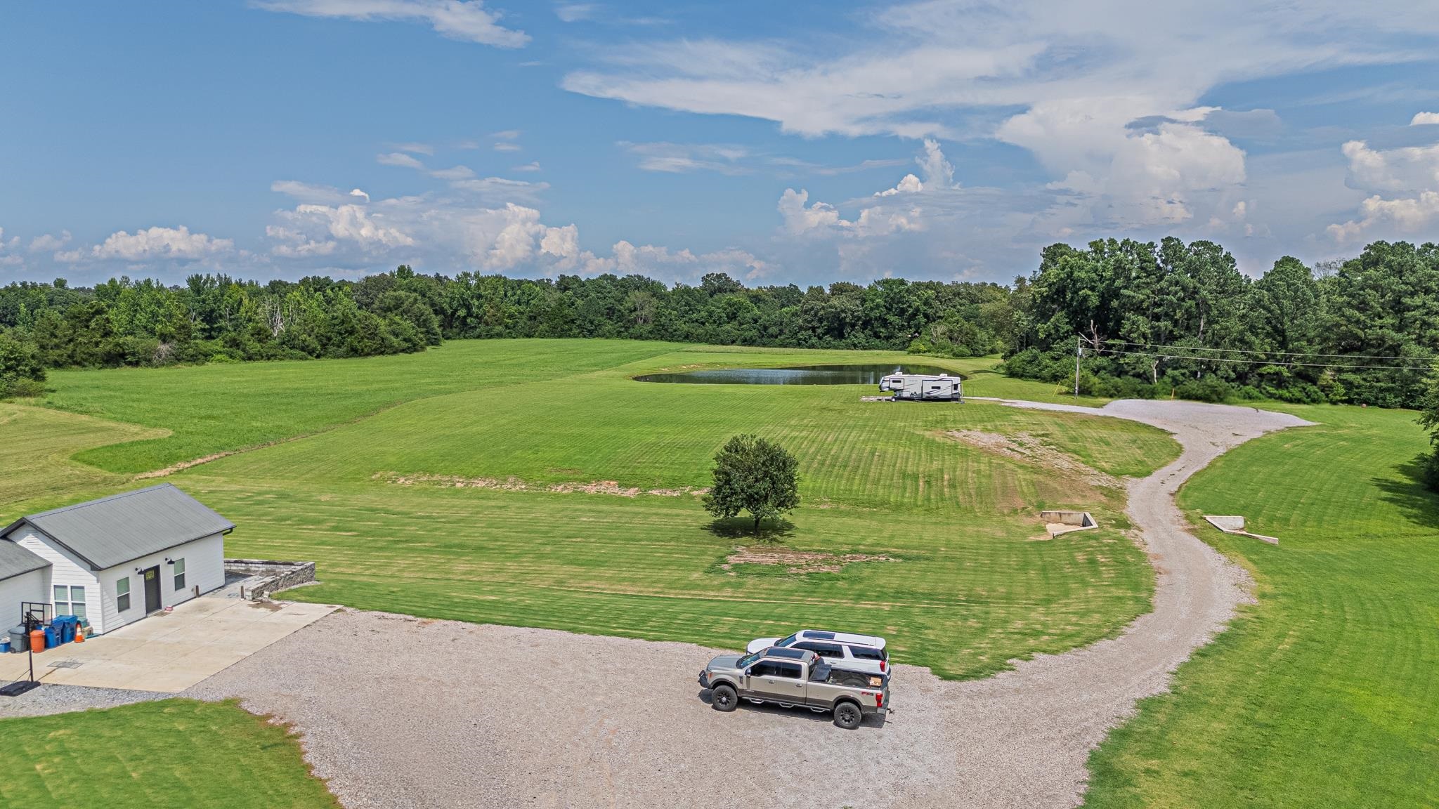 50 Shady Grove Road Williston, TN 38076 - Photo 29 of 35 a view of a lake with a big yard