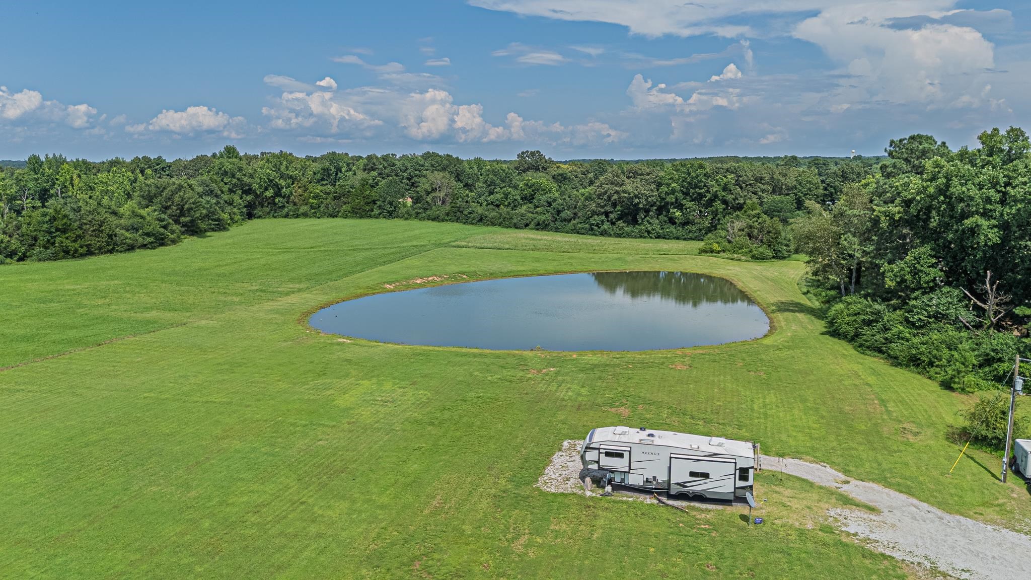 50 Shady Grove Road Williston, TN 38076 - Photo 32 of 35 an aerial view of a house with a yard