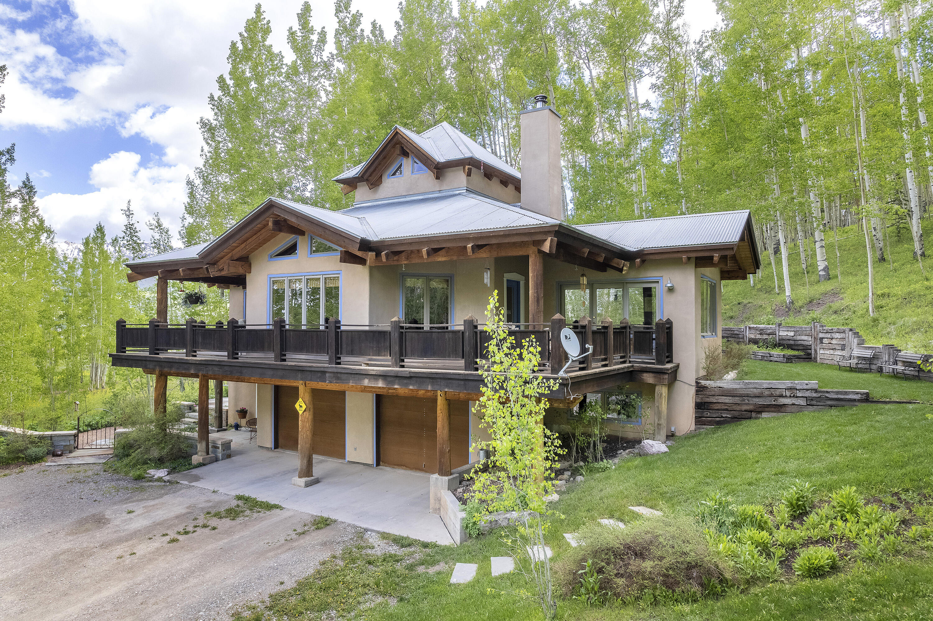 150 Fox Farm Road Telluride, CO 81435 - Photo 55 of 69 View of South lawn
