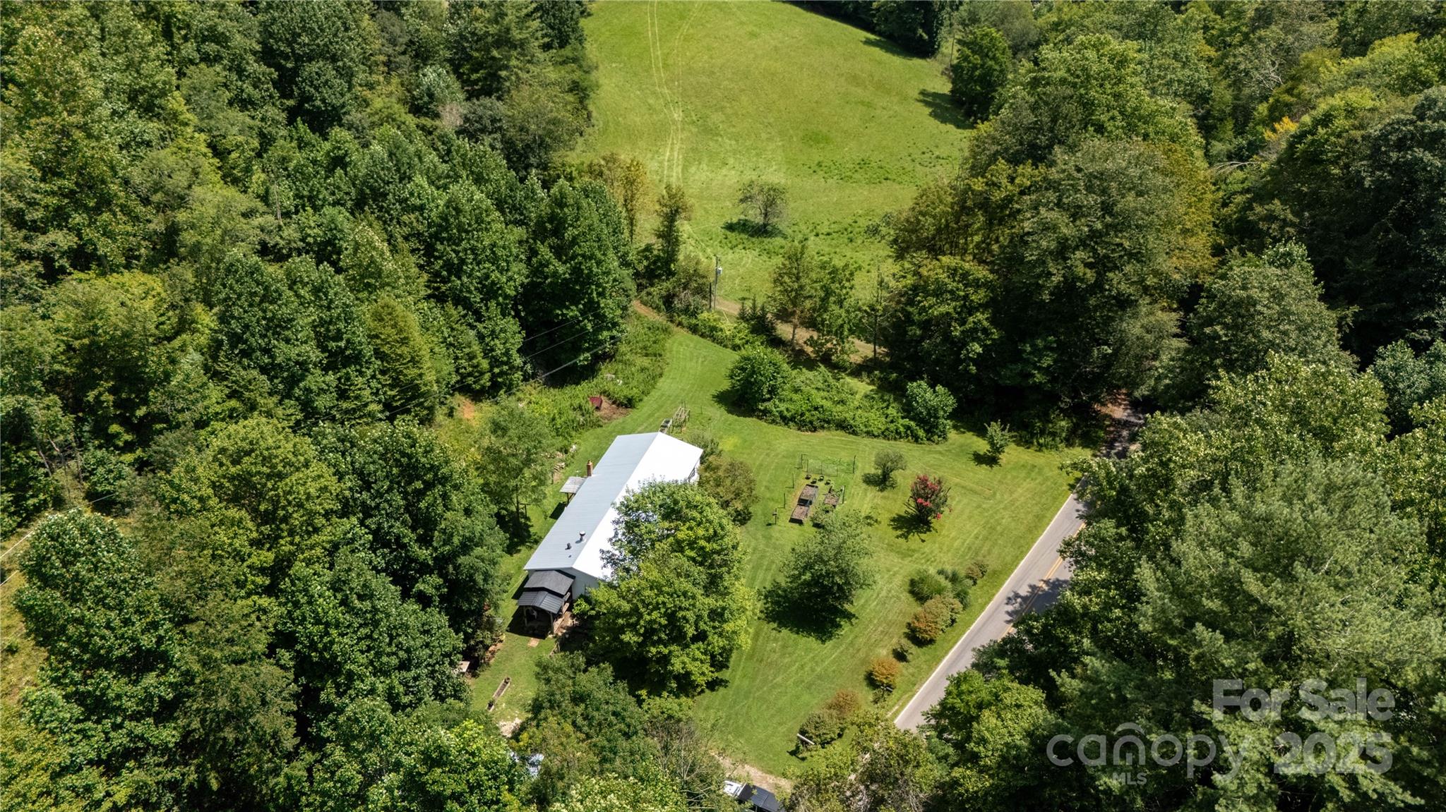 614 Upper Doe Bag Road Green Mountain, NC 28740 - Photo 14 of 44 a view of a garden