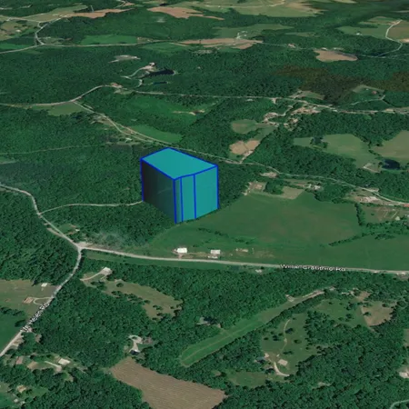 a view of a golf course with a park