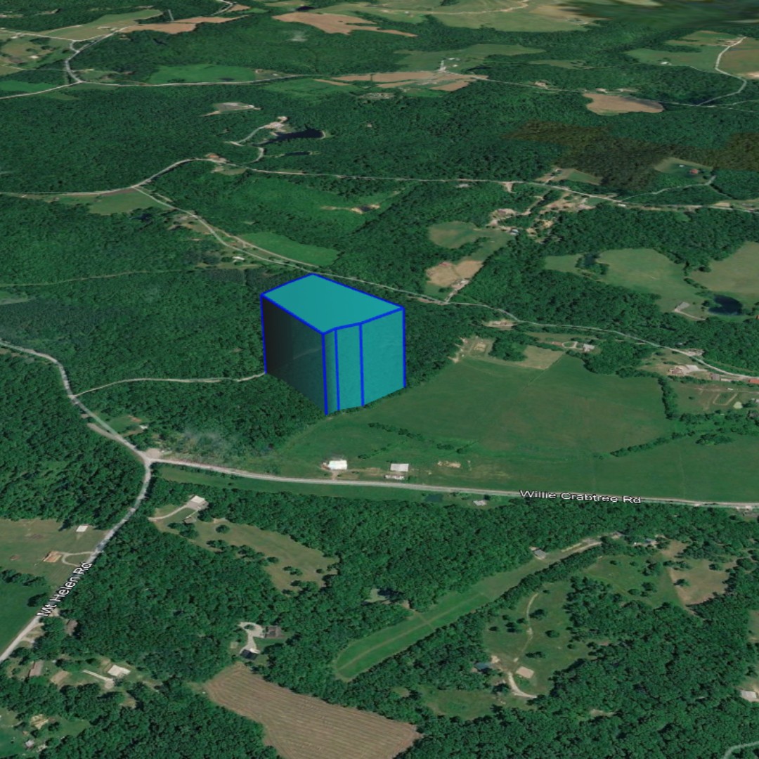 a view of a golf course with a park