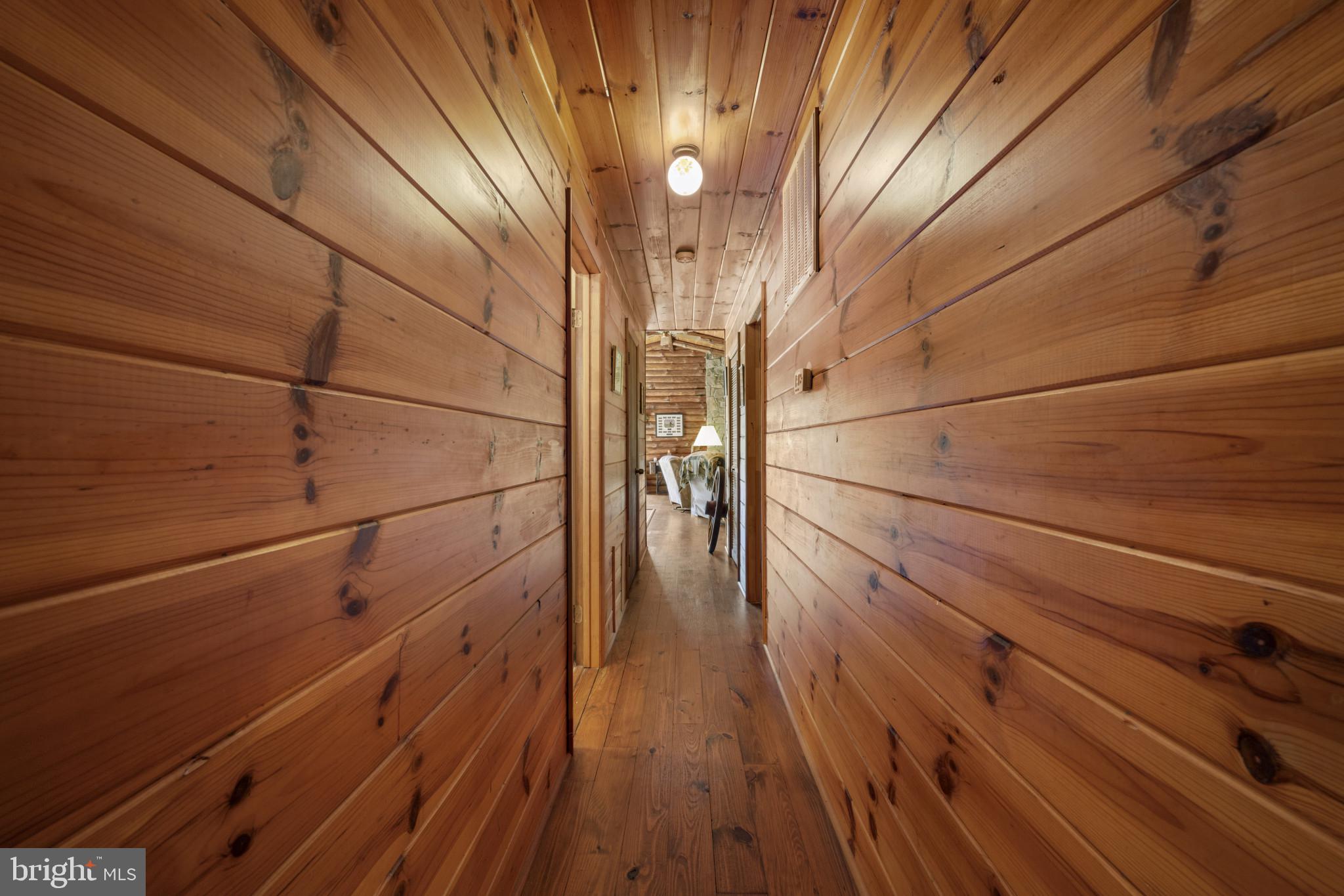 18151 New Cut Road Mount Airy, MD 21771 - Photo 14 of 49 Custom Yellow Pine-Lined Hallway
