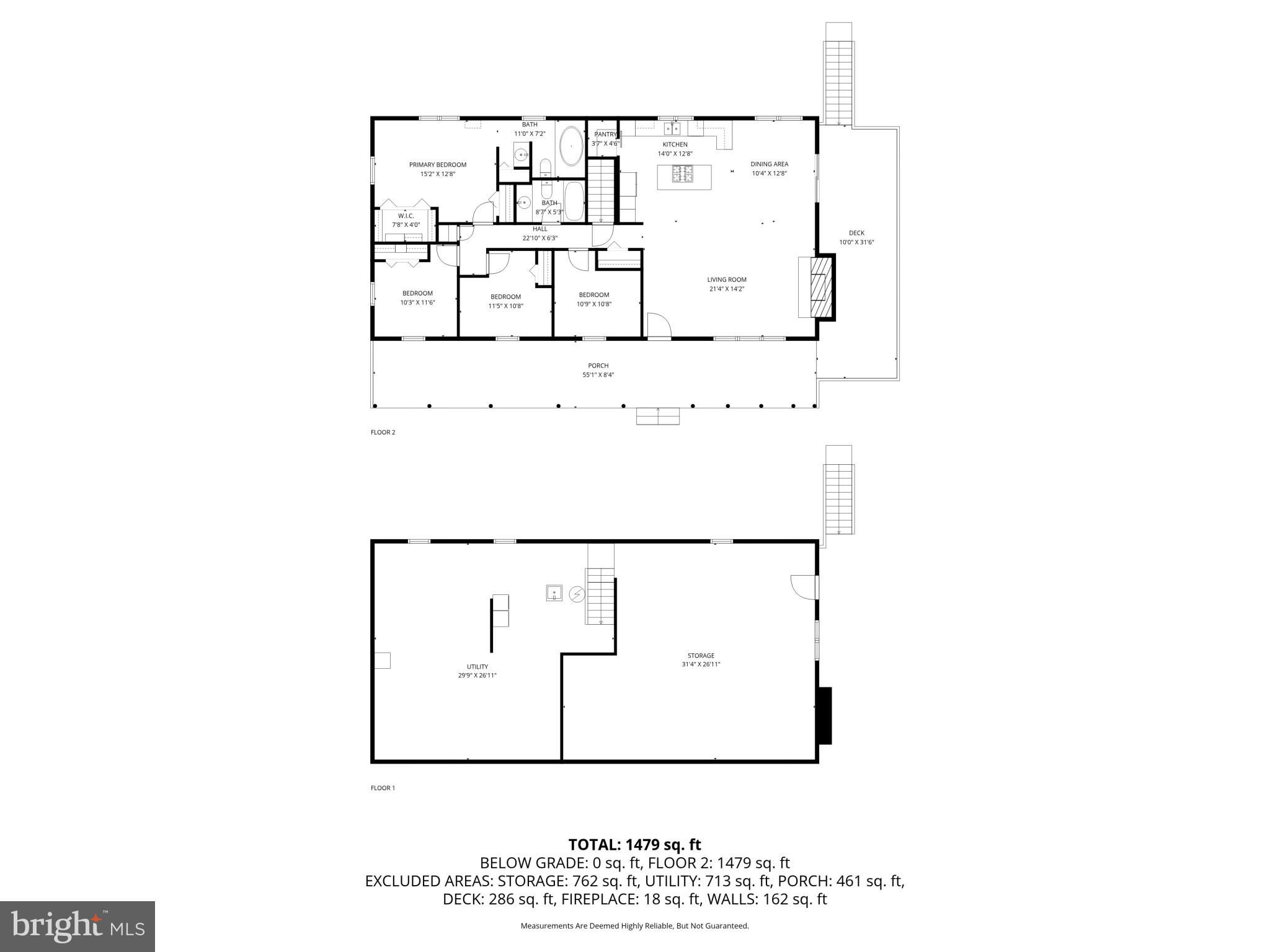 18151 New Cut Road Mount Airy, MD 21771 - Photo 49 of 49 Both Levels Floor Plans