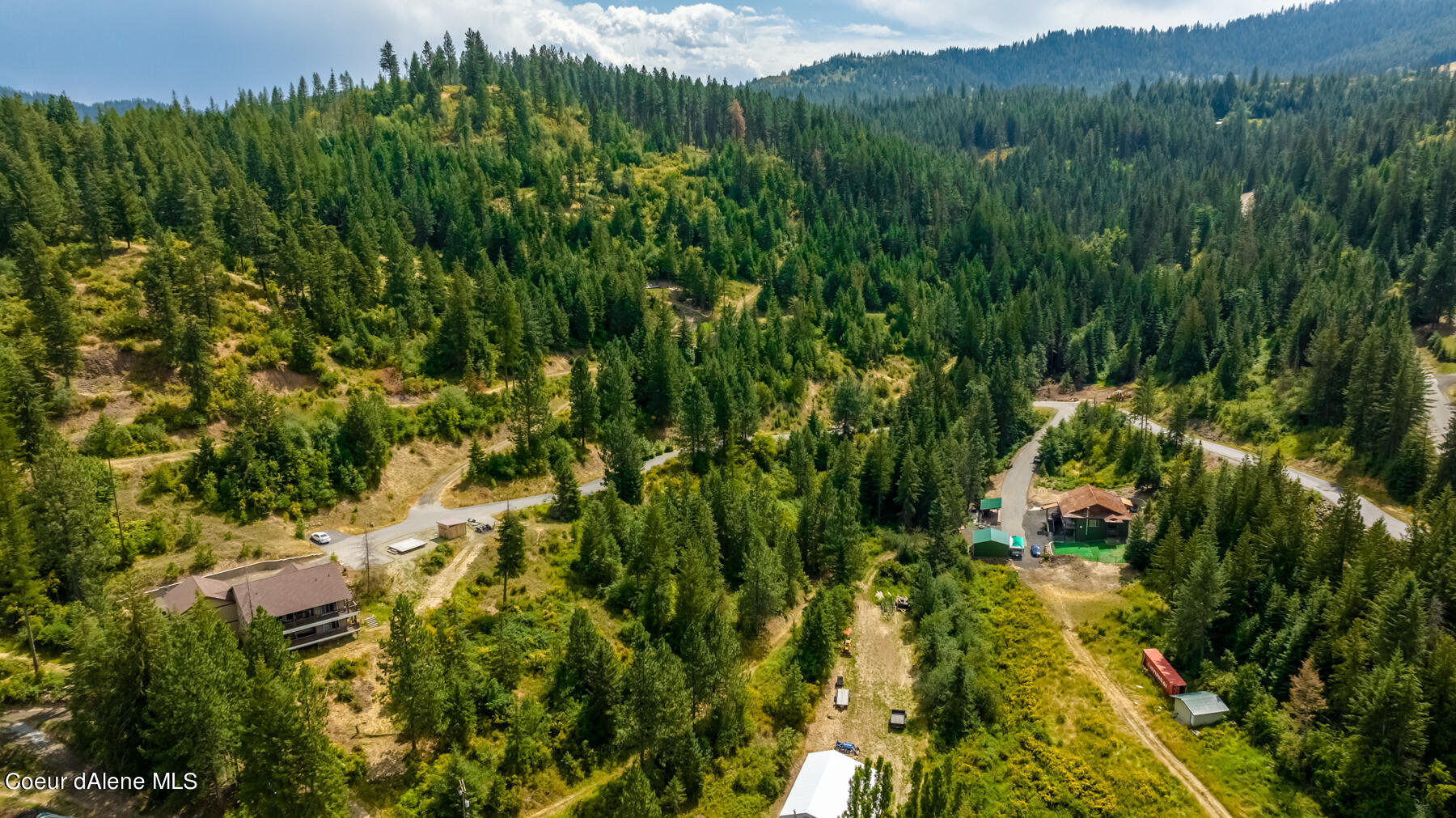 1870 East Flying Eagle Road Harrison, ID 83833 - Photo 4 of 5 Aerial of Proeprty