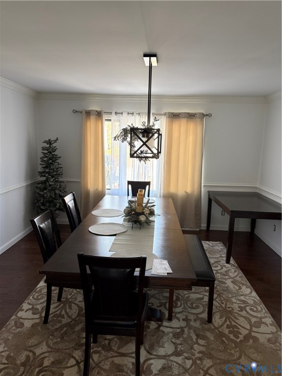 4603 Edenton Place Chester, VA 23831 - Photo 6 of 8 a view of a dining room with a table and chairs