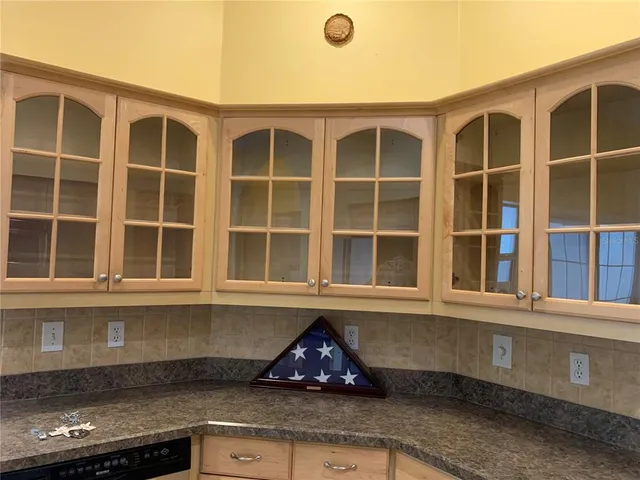 a front door view of a brick house