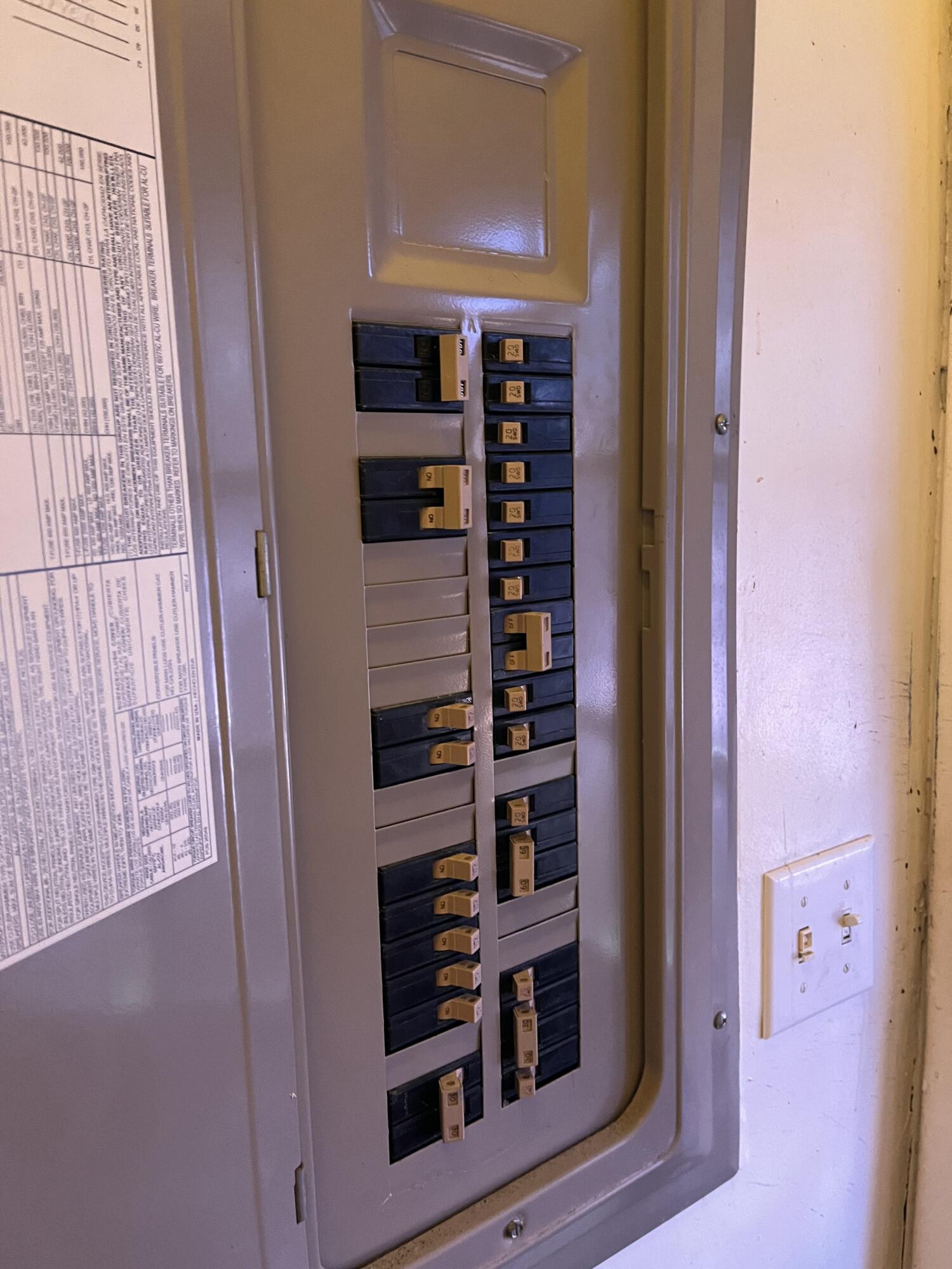 907 Virginia Street Key West, FL 33040 - Photo 15 of 19 a close up view of electric board