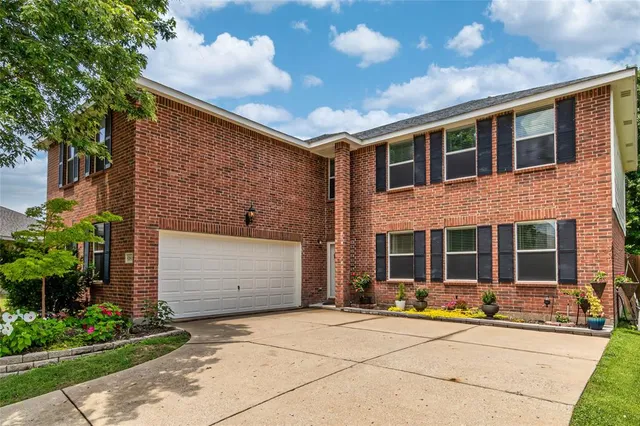 a view of a house with patio