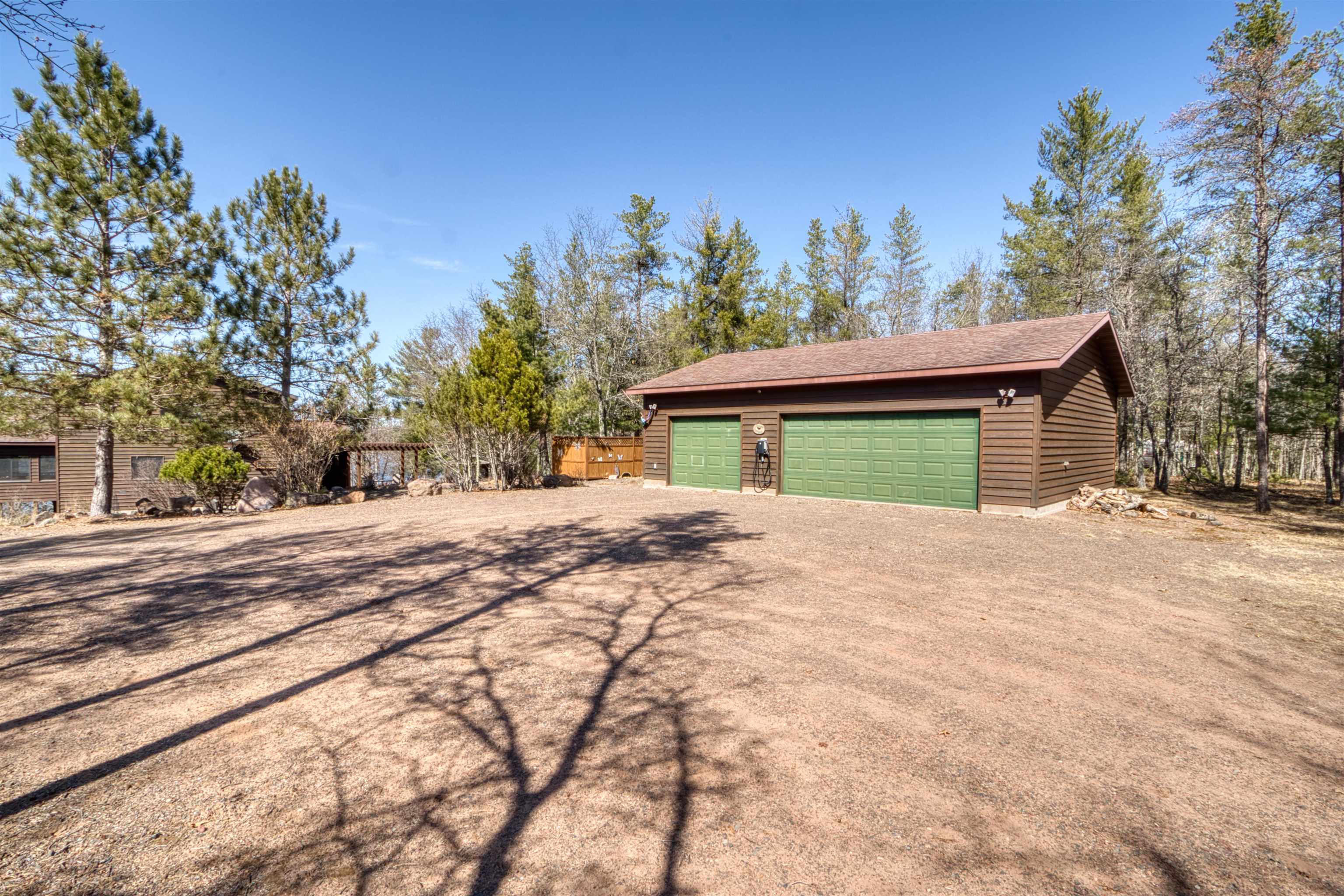 14366 North One Mile Road Minong, WI 54859 - Photo 8 of 40 View of detached garage