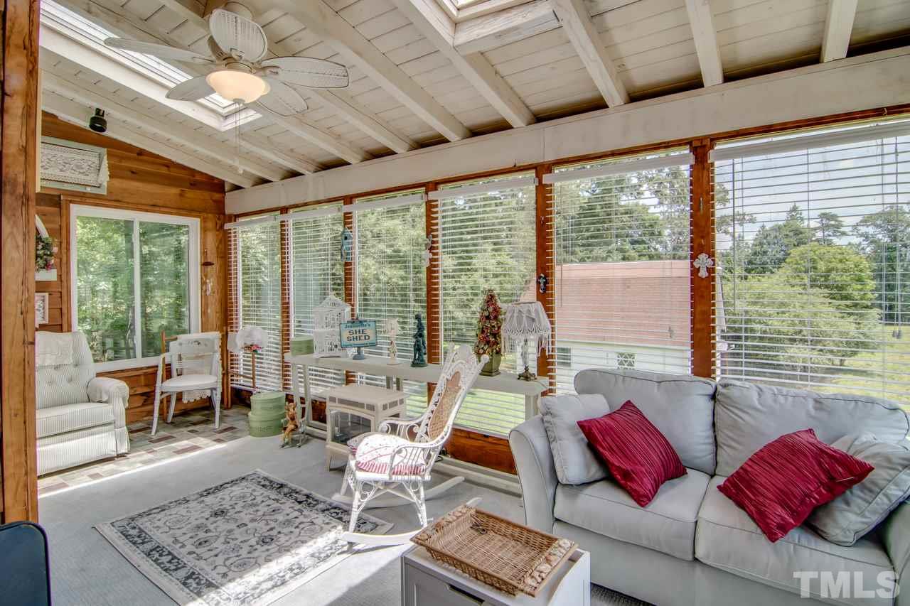10814 Wilkins Road Bahama, NC 27503 - Photo 9 of 23 located off the Great Room with access from the deck....a great room to relax in...