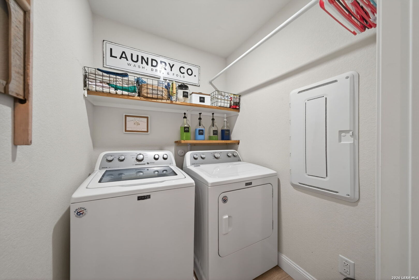 613 Whitman Avenue Georgetown, TX 78626 - Photo 22 of 24 a utility room with dryer and washer