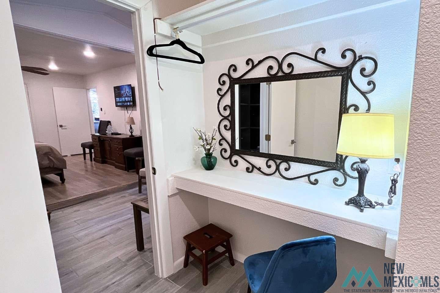 241 Junction Road Ruidoso, NM 88345 - Photo 39 of 44 Home office featuring wood finished floors