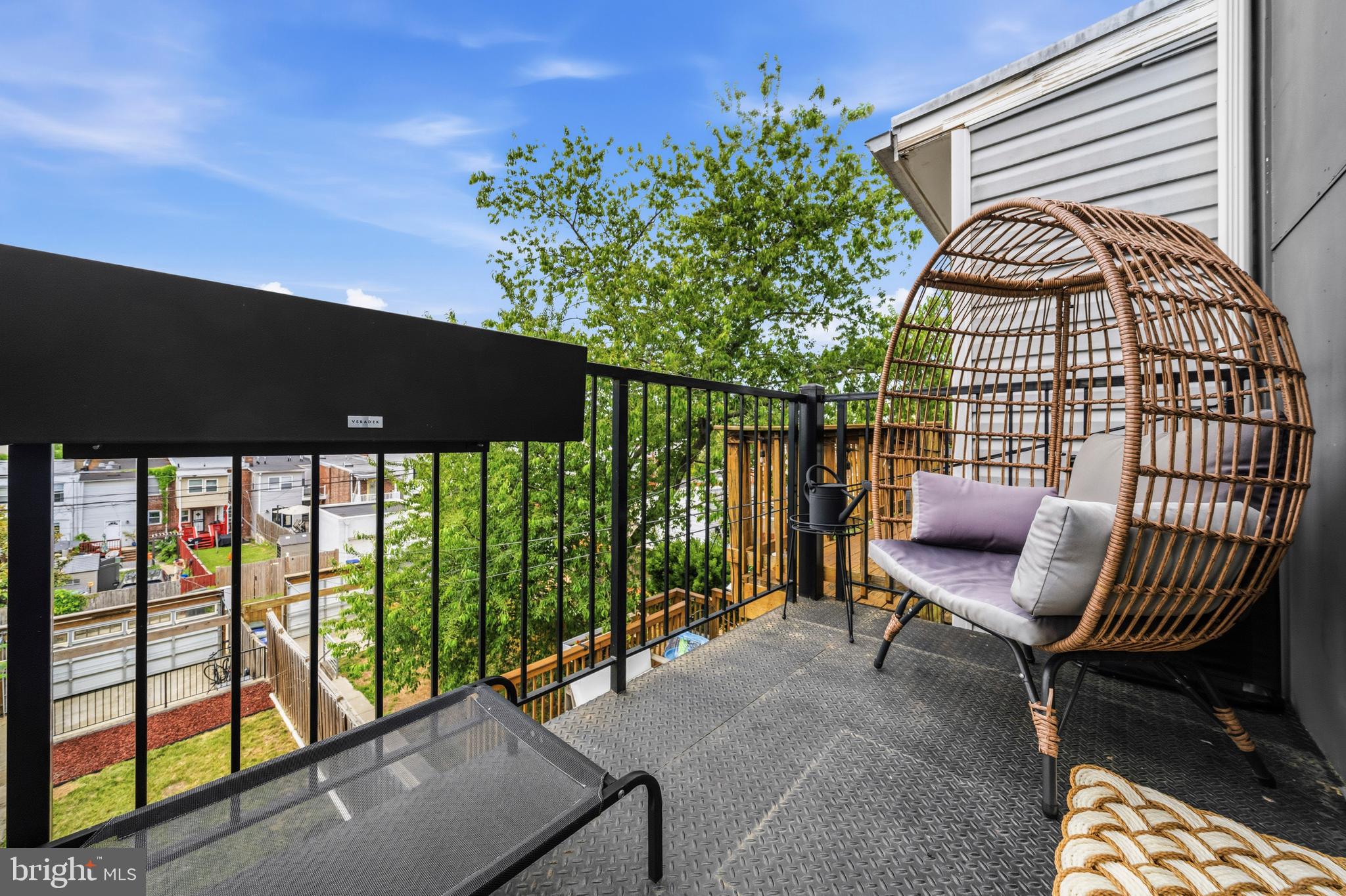 1241 Oates Street Northeast, Unit 2 Washington, DC 20002 - Photo 20 of 42 Patio off Bedroom #2