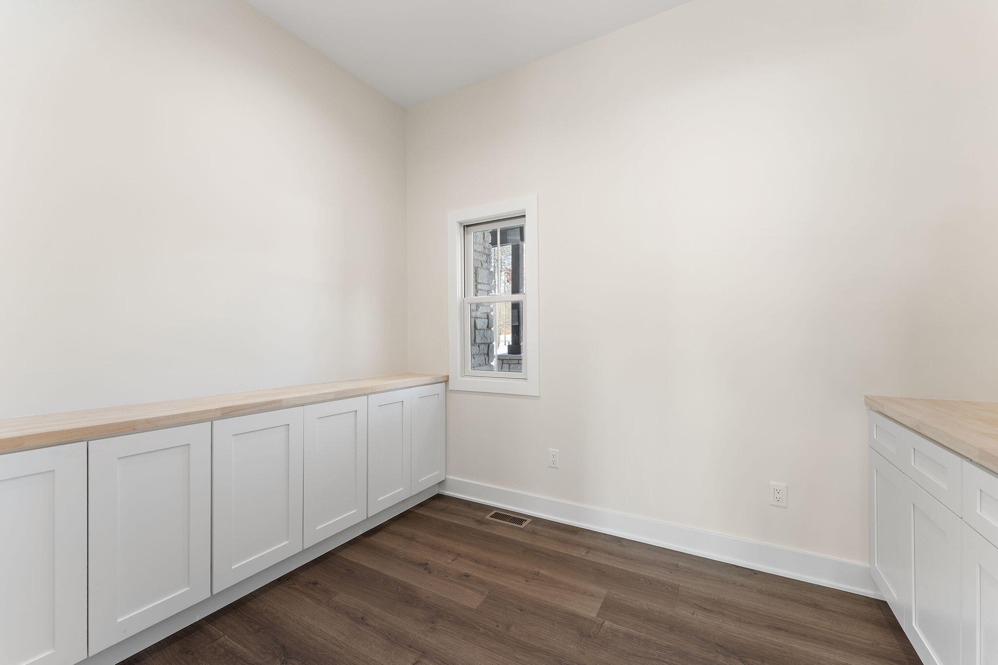 16669 Noble Street Lowell, IN 46356 - Photo 30 of 55 a view of an empty room with wooden floor
