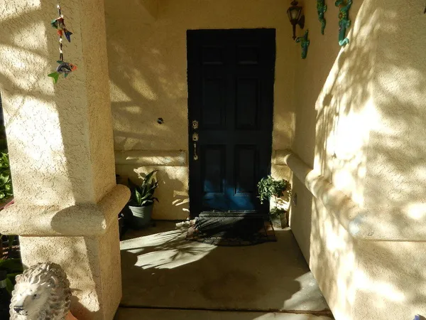 a room with furniture and a window