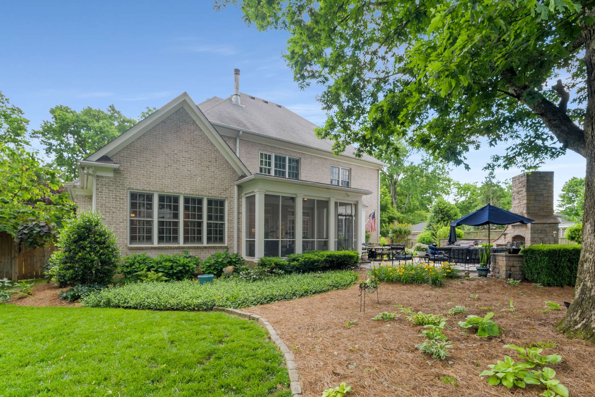 217 Page Road Nashville, TN 37205 - Photo 53 of 61 front view of a house with a garden