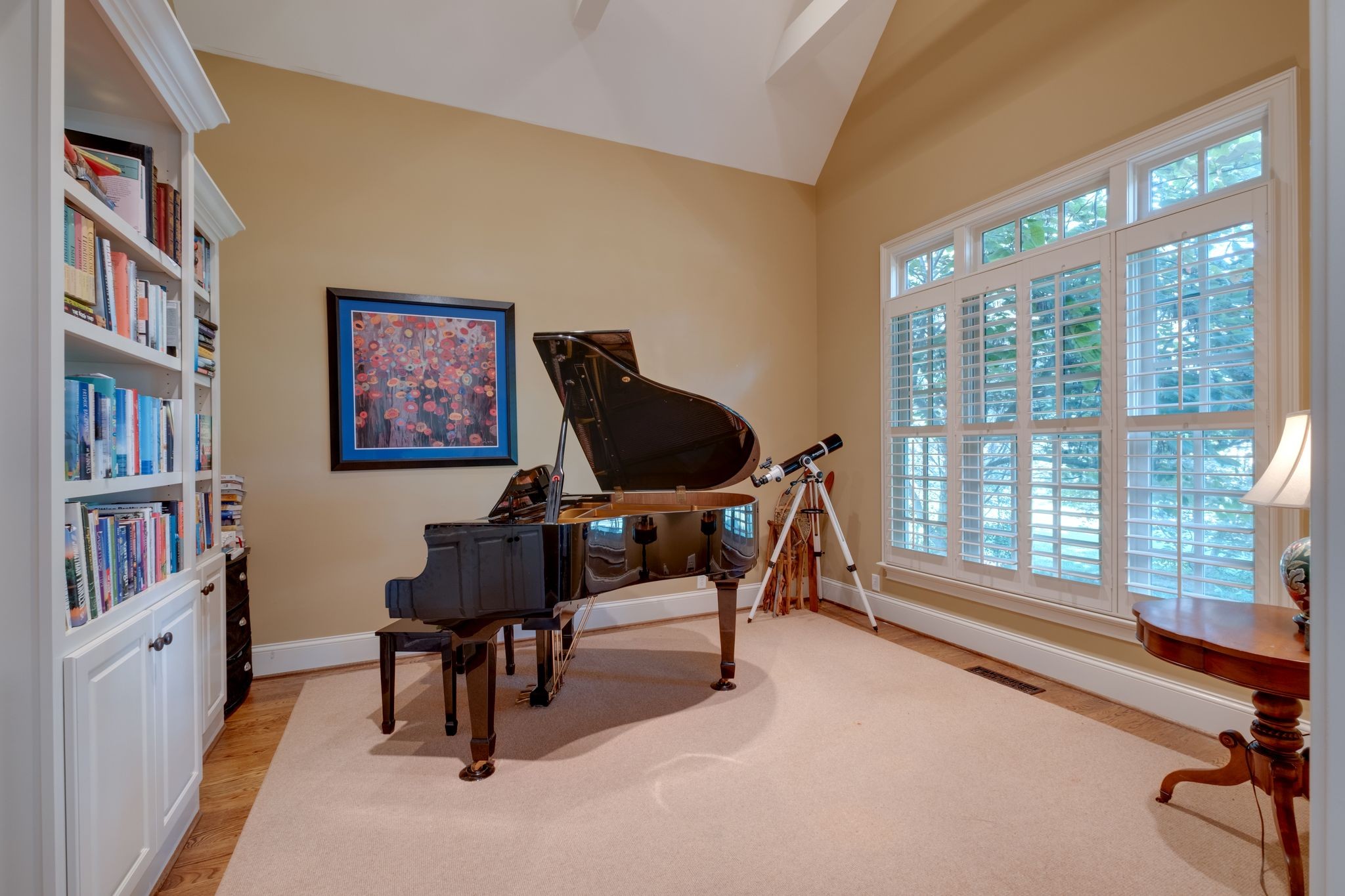 217 Page Road Nashville, TN 37205 - Photo 7 of 61 a living room with furniture a bookshelf and a window
