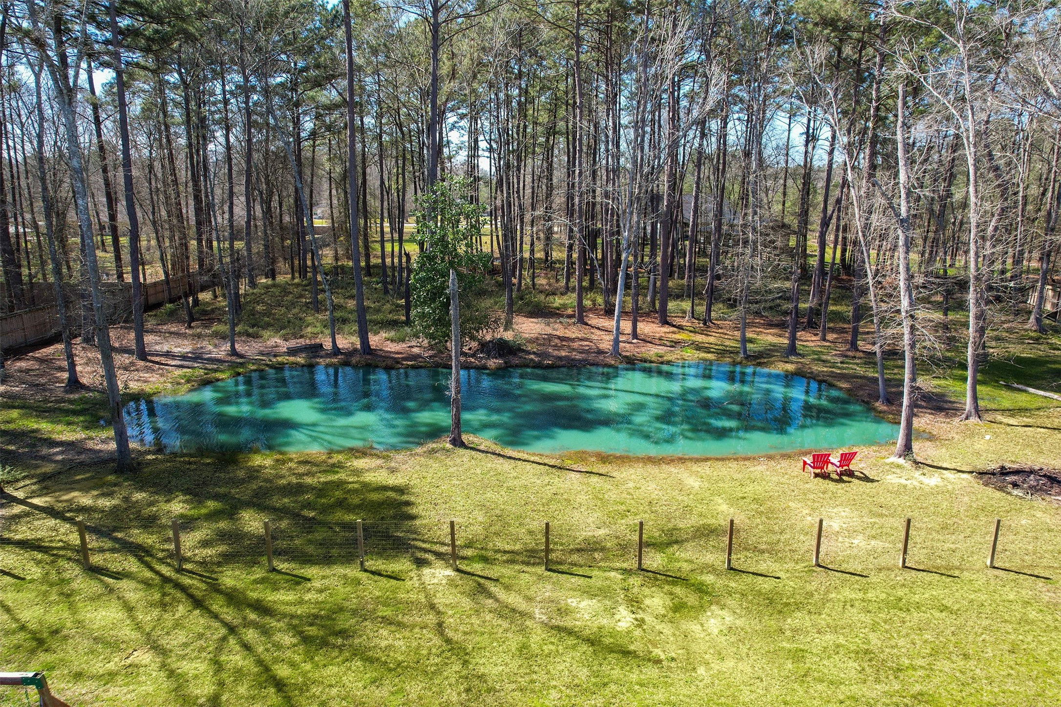 27627 Concho Drive Splendora, TX 77372 - Photo 40 of 41 a view of swimming pool with a patio