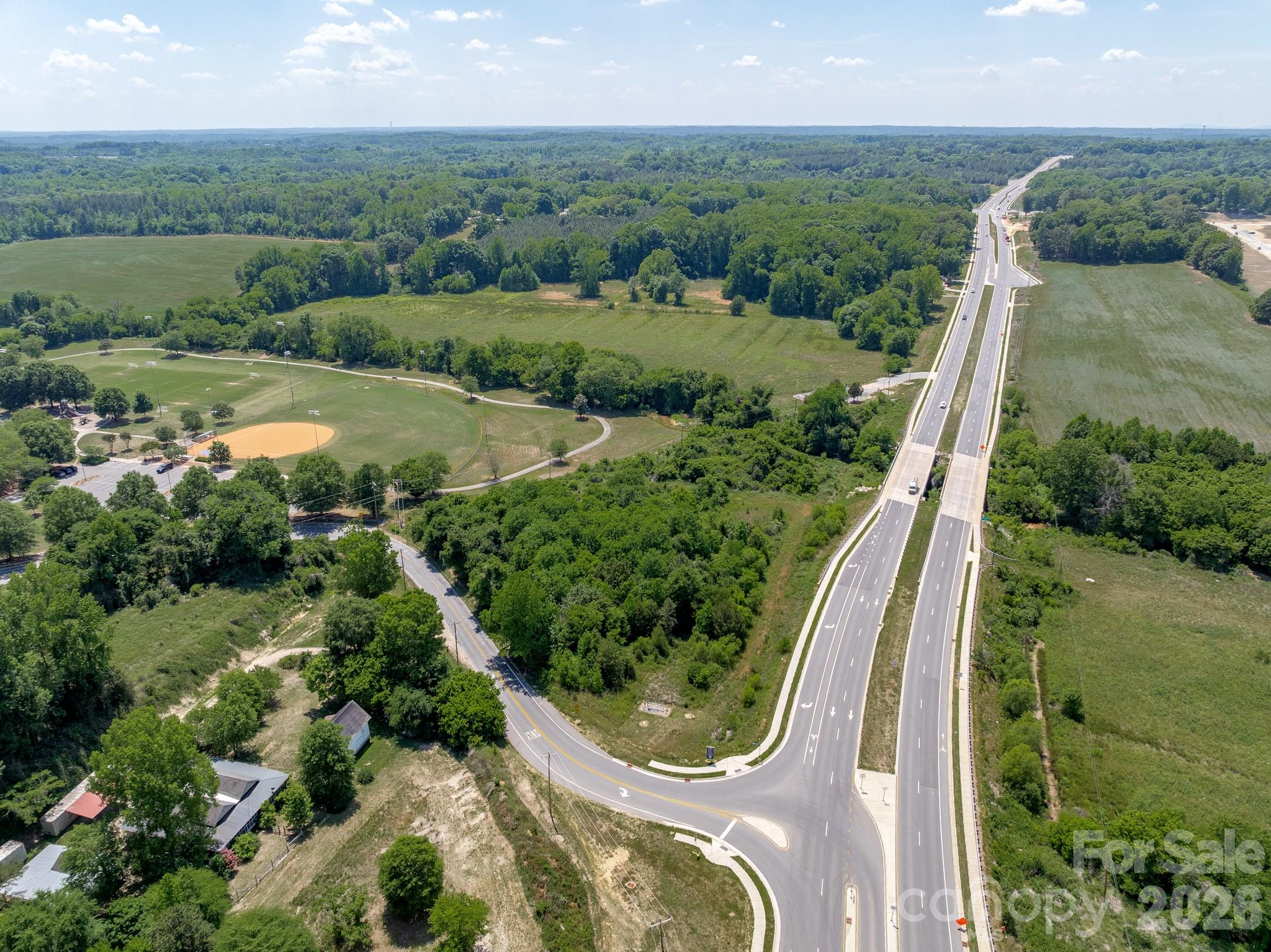1599 Bethpage Road Kannapolis, NC 28081 - Photo 5 of 13 an aerial view of a house with outdoor space and street view