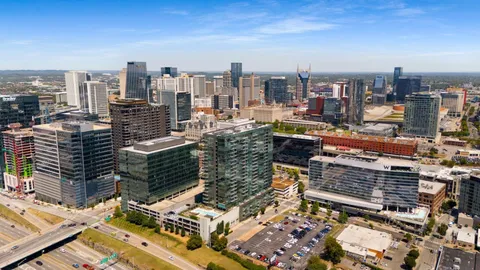 a city view