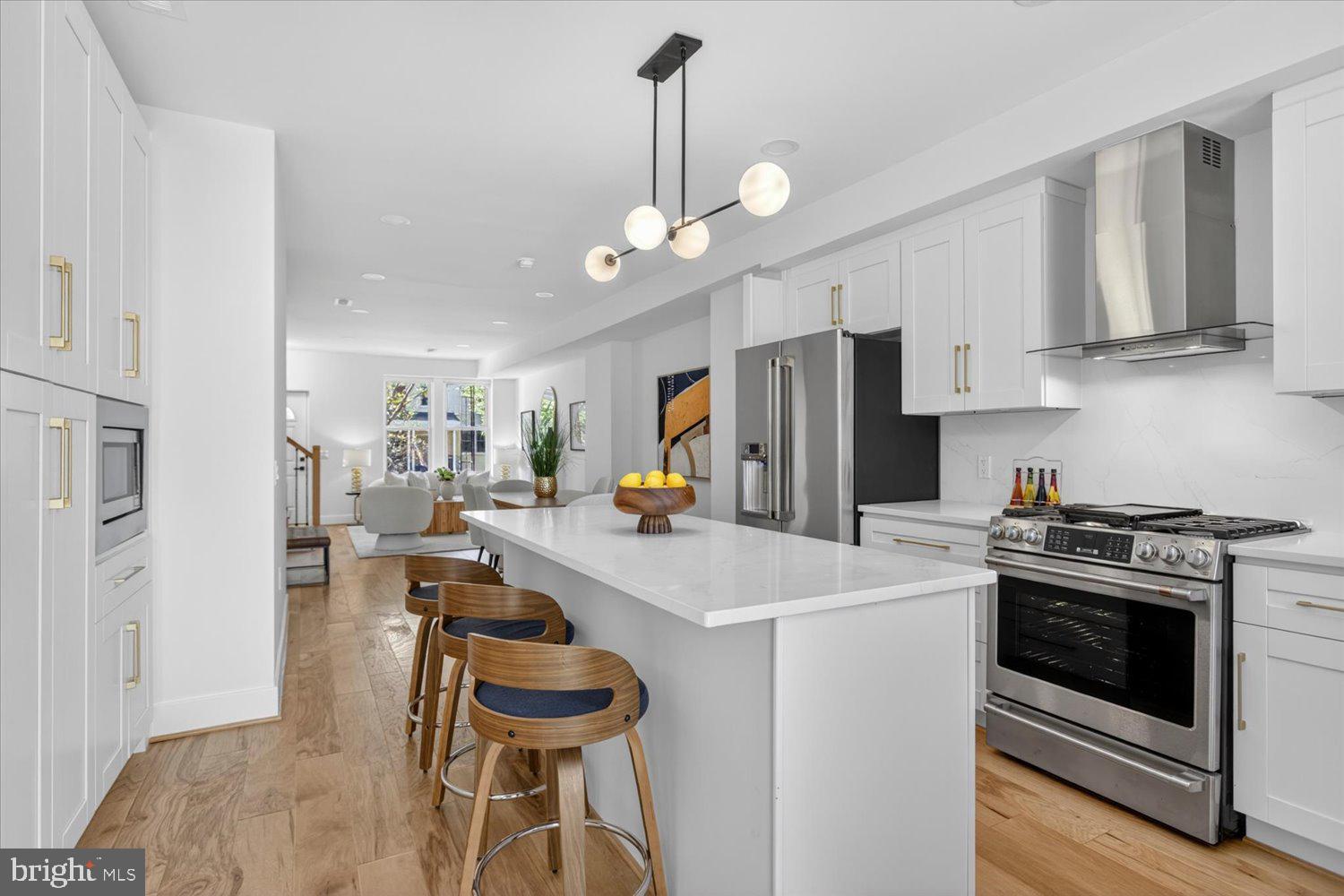 1704 Independence Avenue Southeast Washington, DC 20003 - Photo 19 of 73 Modern kitchen with smart appliances