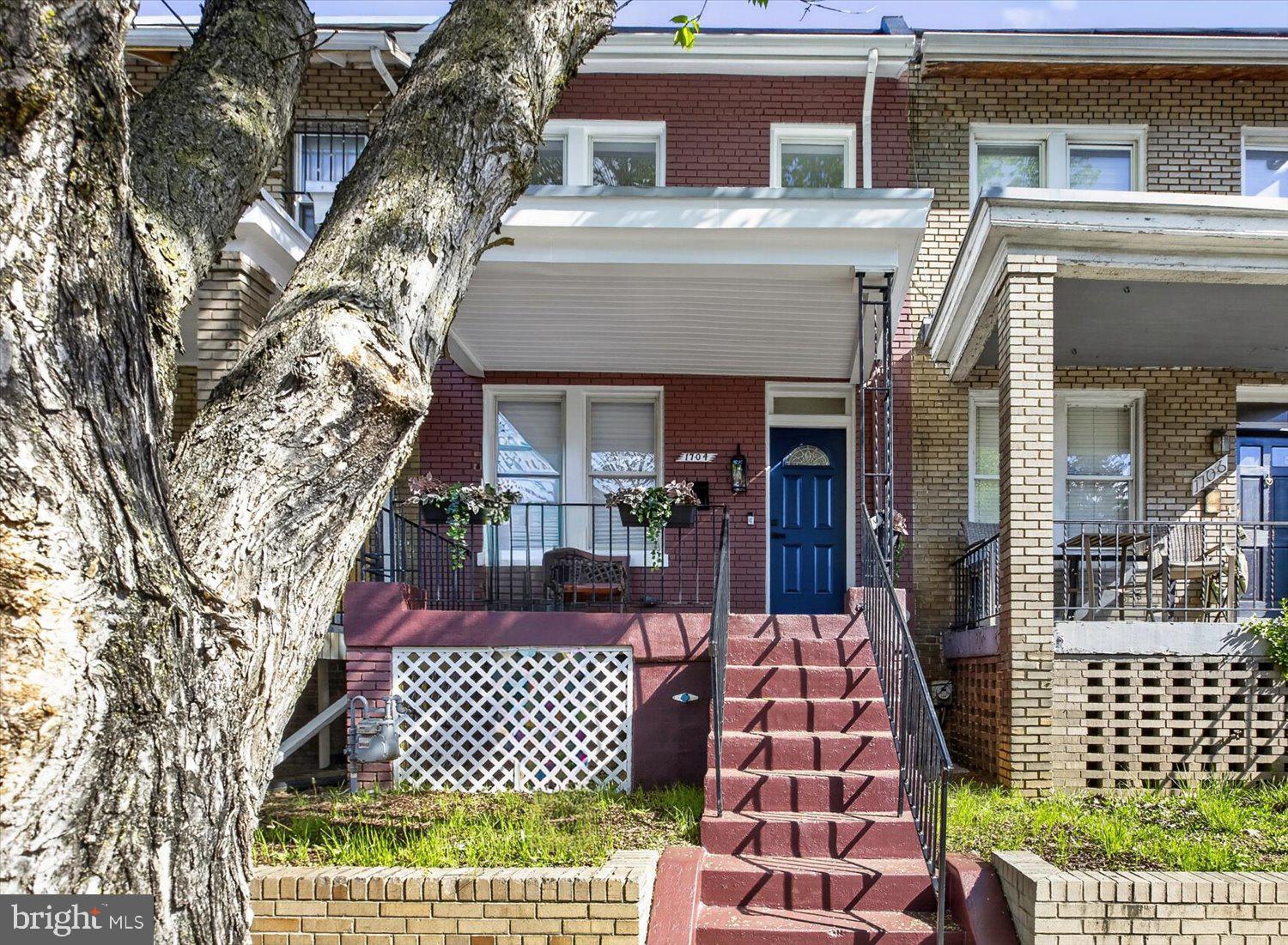 1704 Independence Avenue Southeast Washington, DC 20003 - Photo 2 of 73 Charming brick home with inviting steps.