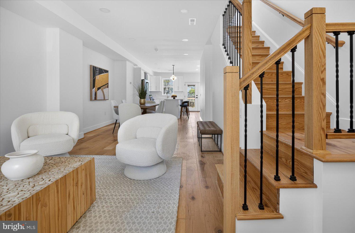 1704 Independence Avenue Southeast Washington, DC 20003 - Photo 28 of 73 Main Level modern elegance meets inviting warmth.