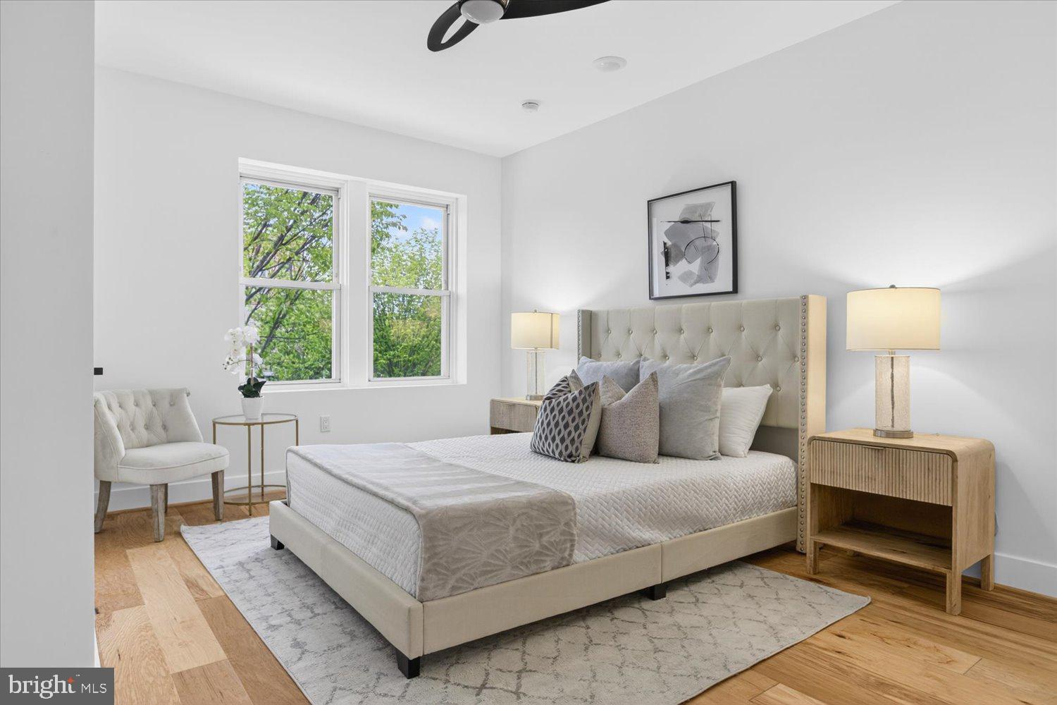 1704 Independence Avenue Southeast Washington, DC 20003 - Photo 32 of 73 Serene bedroom with natural light.