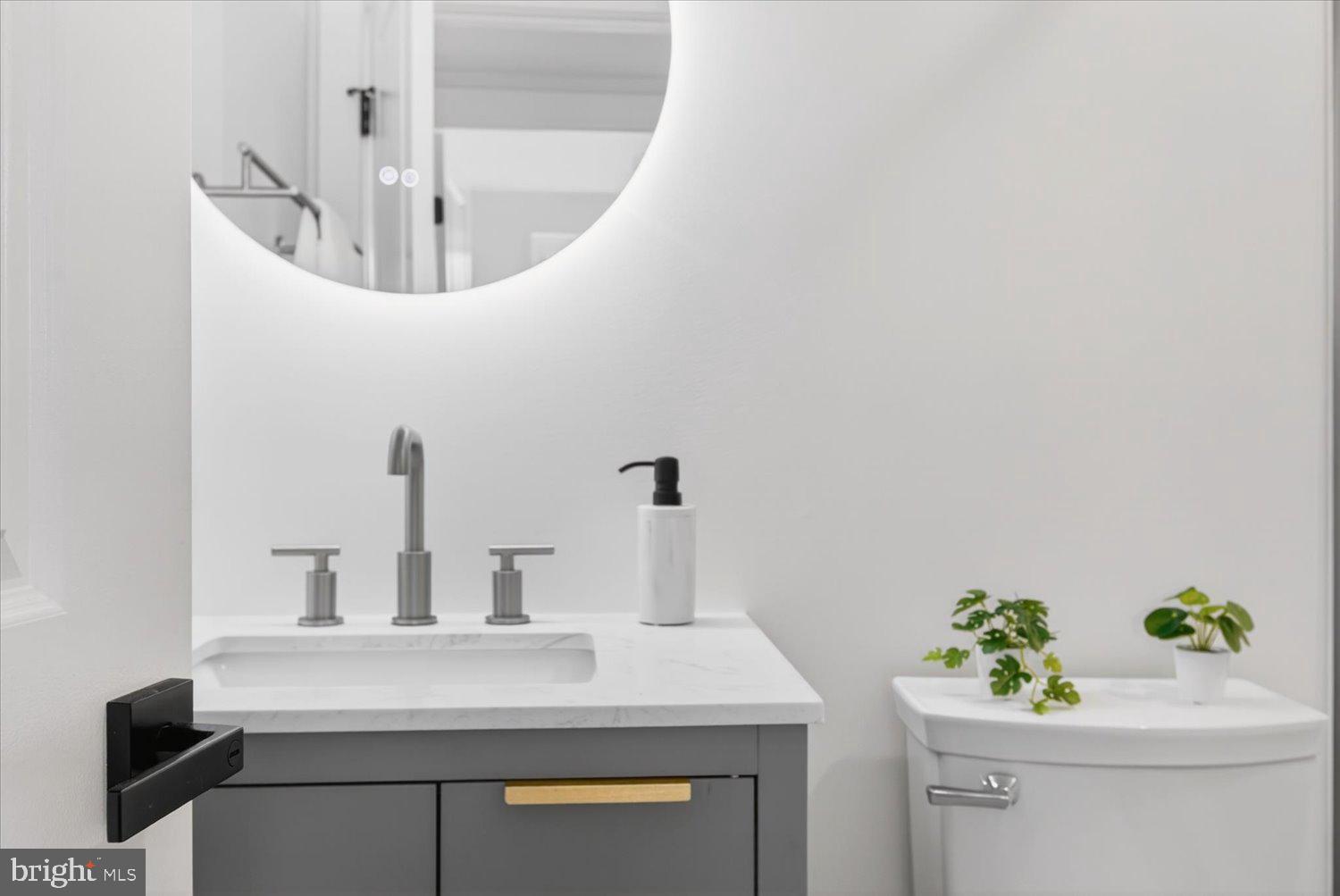 1704 Independence Avenue Southeast Washington, DC 20003 - Photo 45 of 73 Designer bath with Bluetooth smart mirror