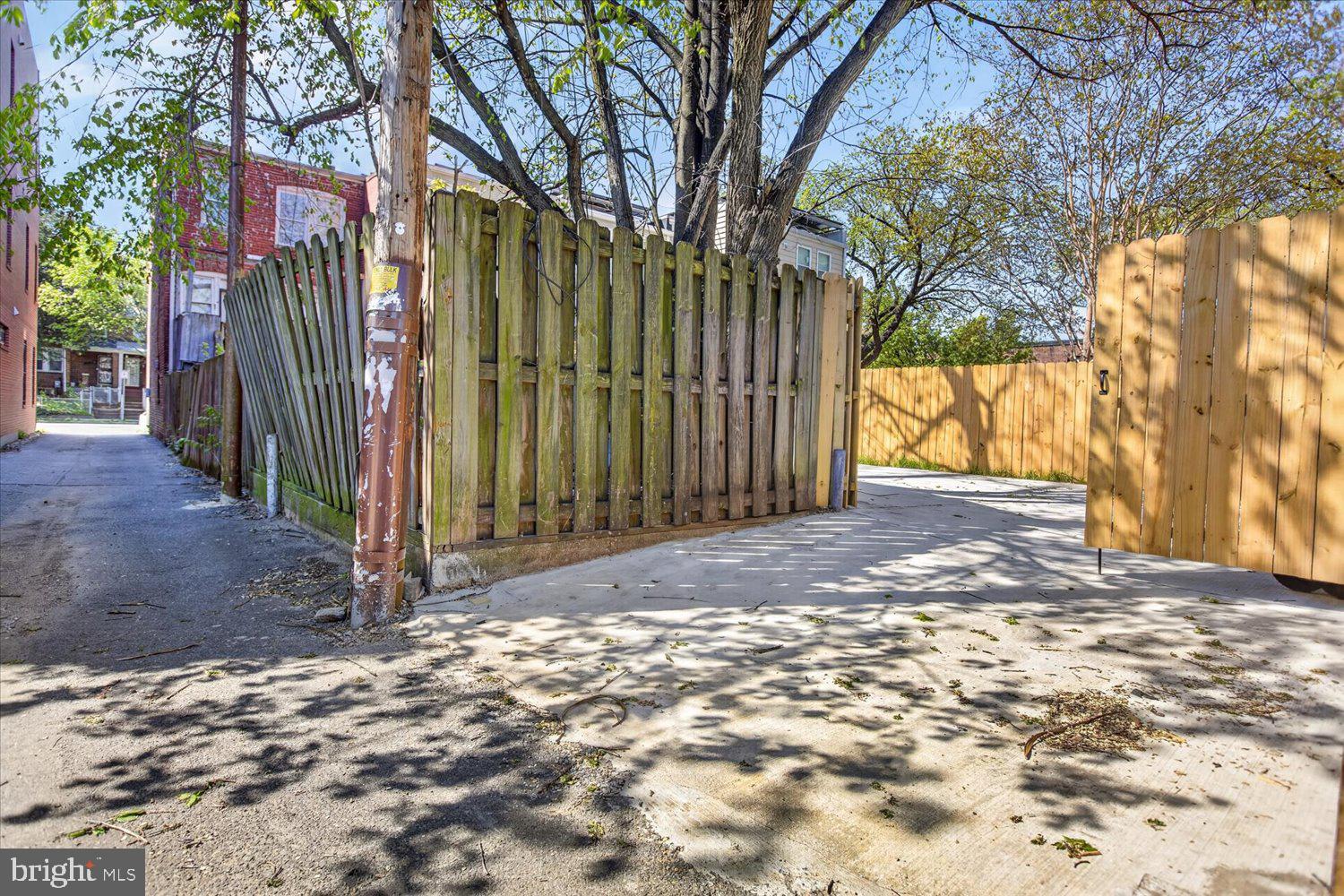 1704 Independence Avenue Southeast Washington, DC 20003 - Photo 69 of 73 Alleyway to parking pad