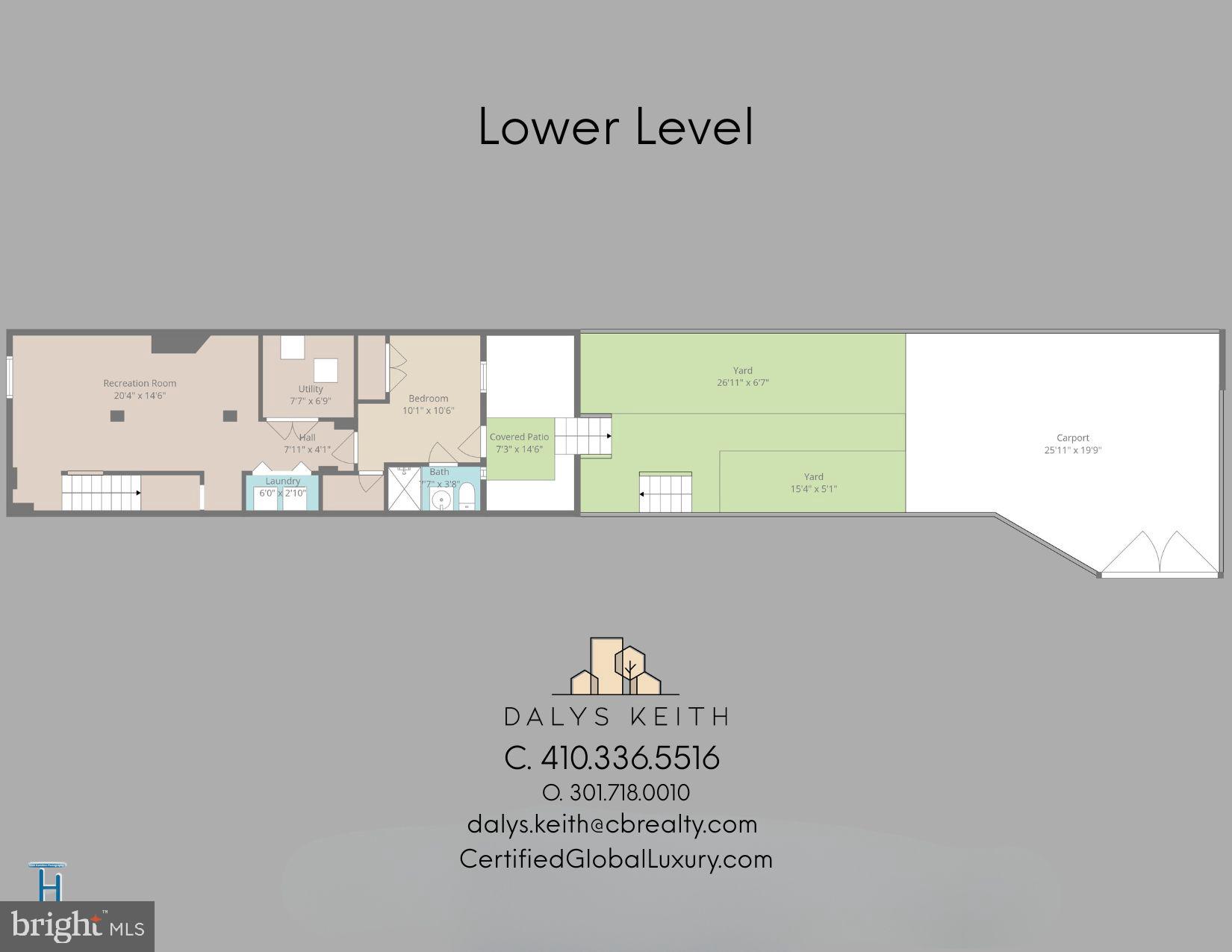 1704 Independence Avenue Southeast Washington, DC 20003 - Photo 72 of 73 Lower Level Floor Plan