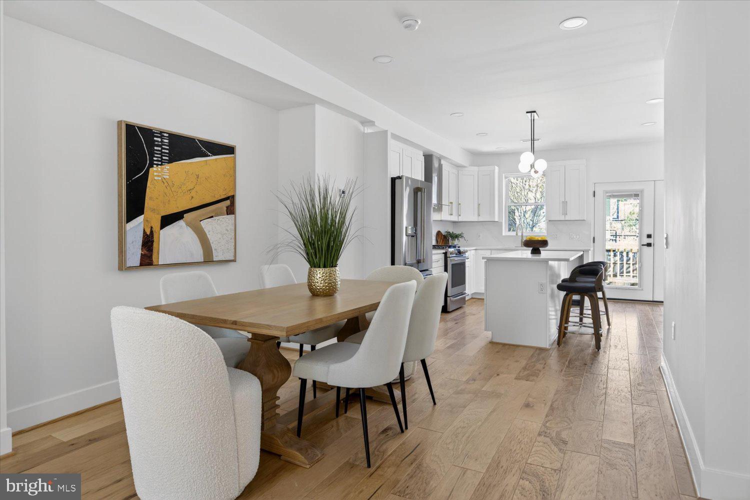 1704 Independence Avenue Southeast Washington, DC 20003 - Photo 10 of 73 Bright and airy dining space awaits.