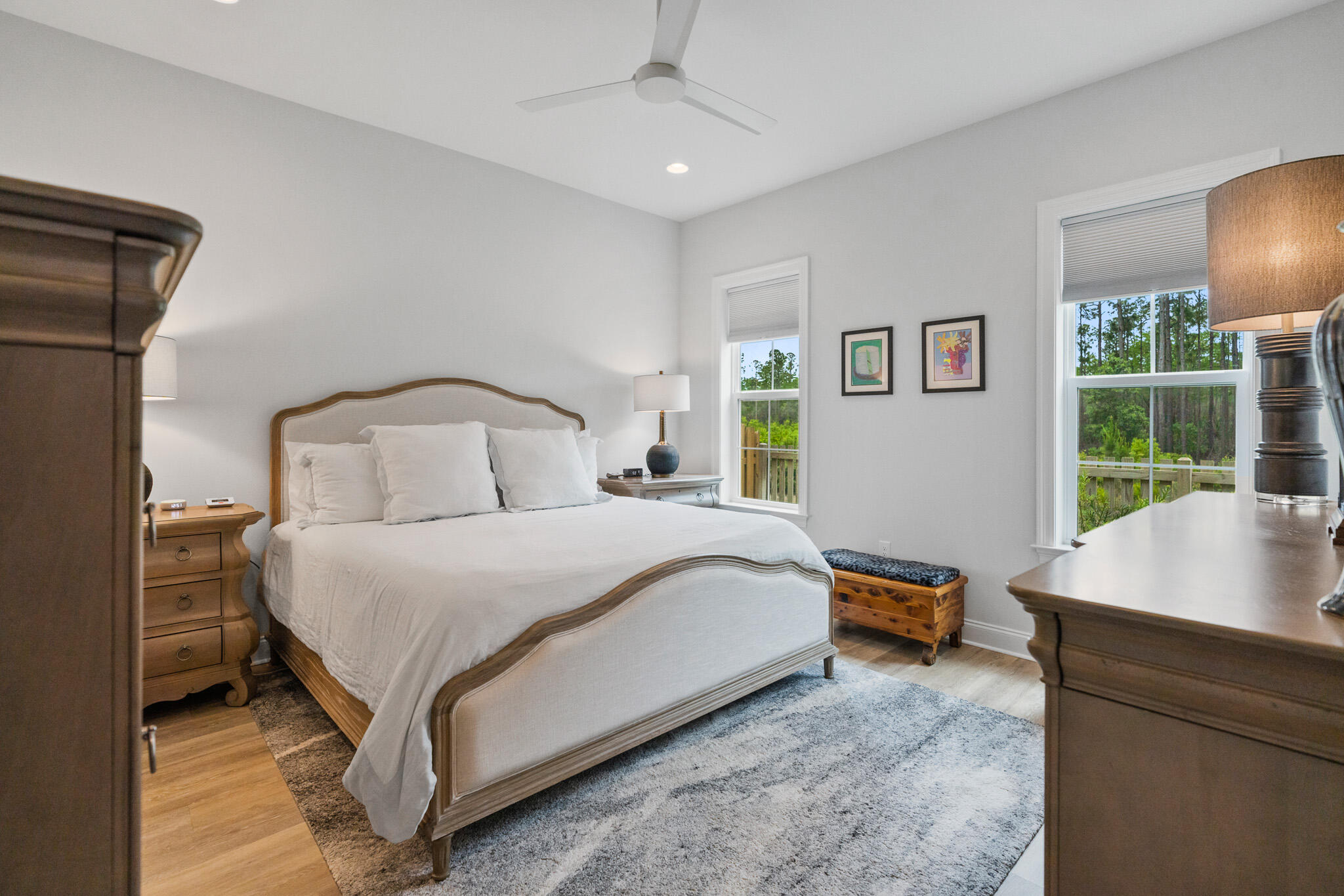 129 Suwannee Dr Inlet Beach Inlet Beach, FL 32461 - Photo 13 of 37 a bedroom with a bed and a window