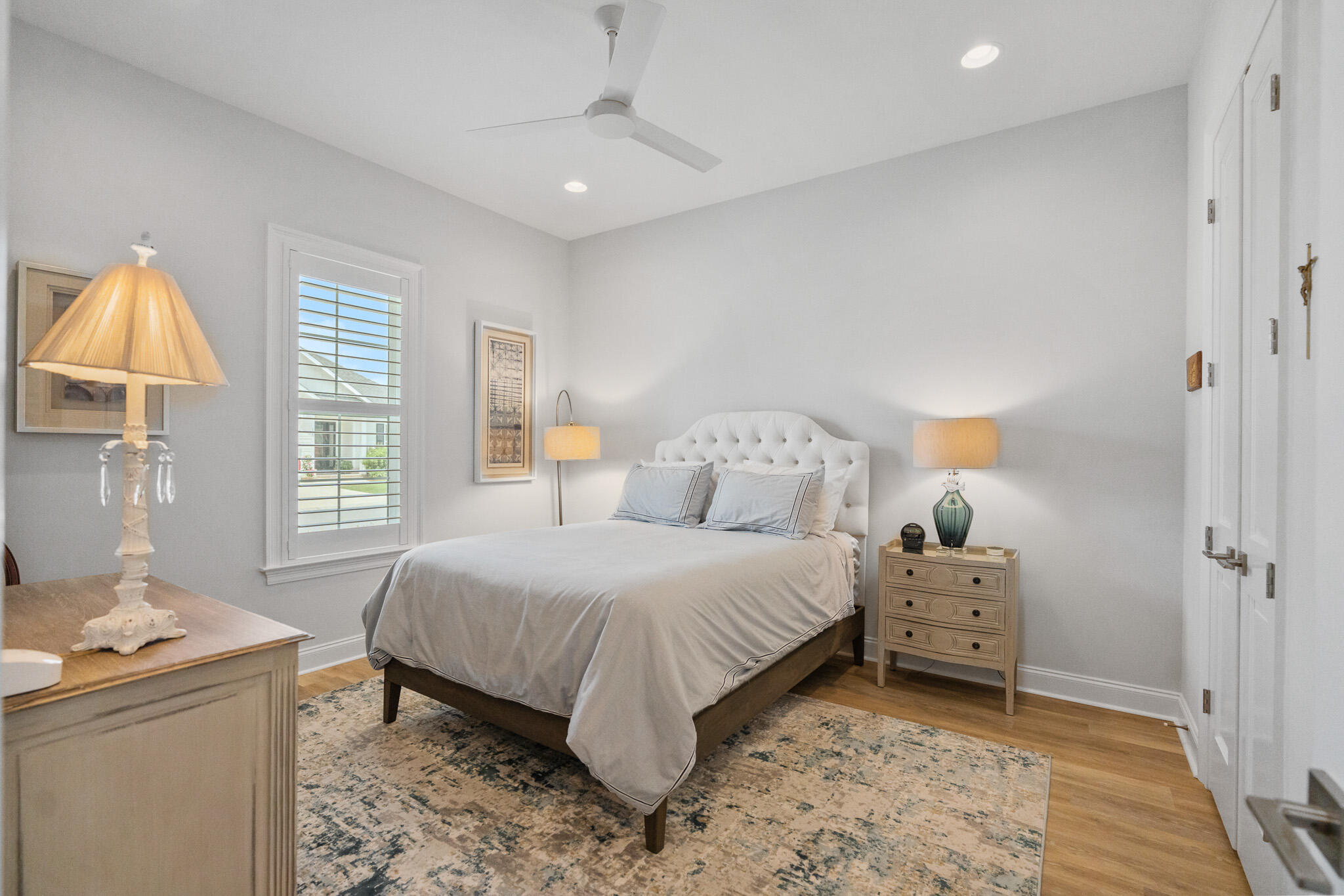 129 Suwannee Dr Inlet Beach Inlet Beach, FL 32461 - Photo 17 of 37 a bedroom with a bed and a window