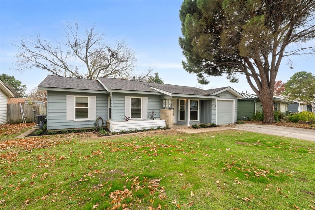 753 Cullum Avenue Hurst, TX 76053 - Photo 26 of 26 front view of a house with a yard