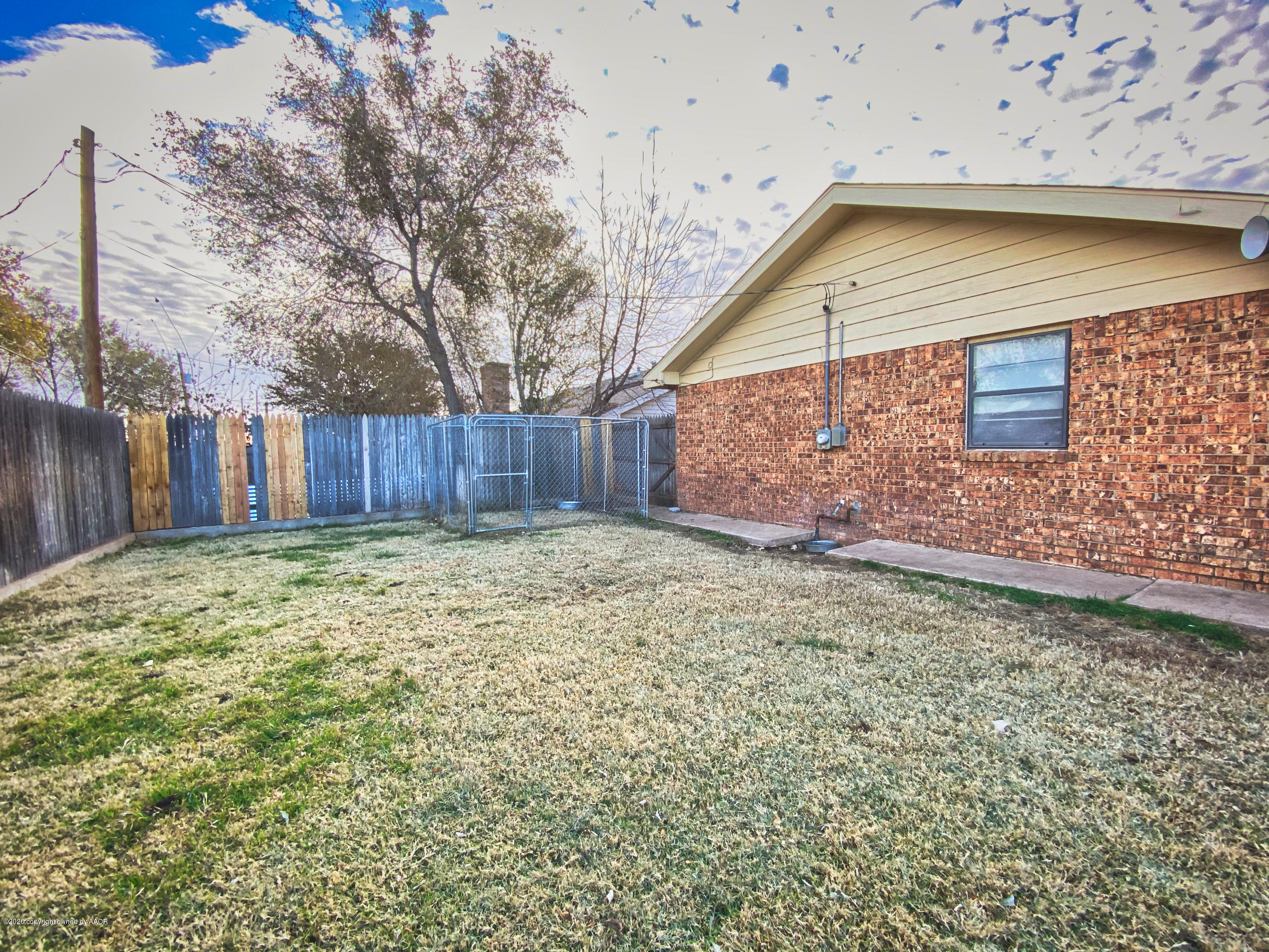 4212 Gary Lane Amarillo, TX 79110 - Photo 21 of 22 BACKYARD1