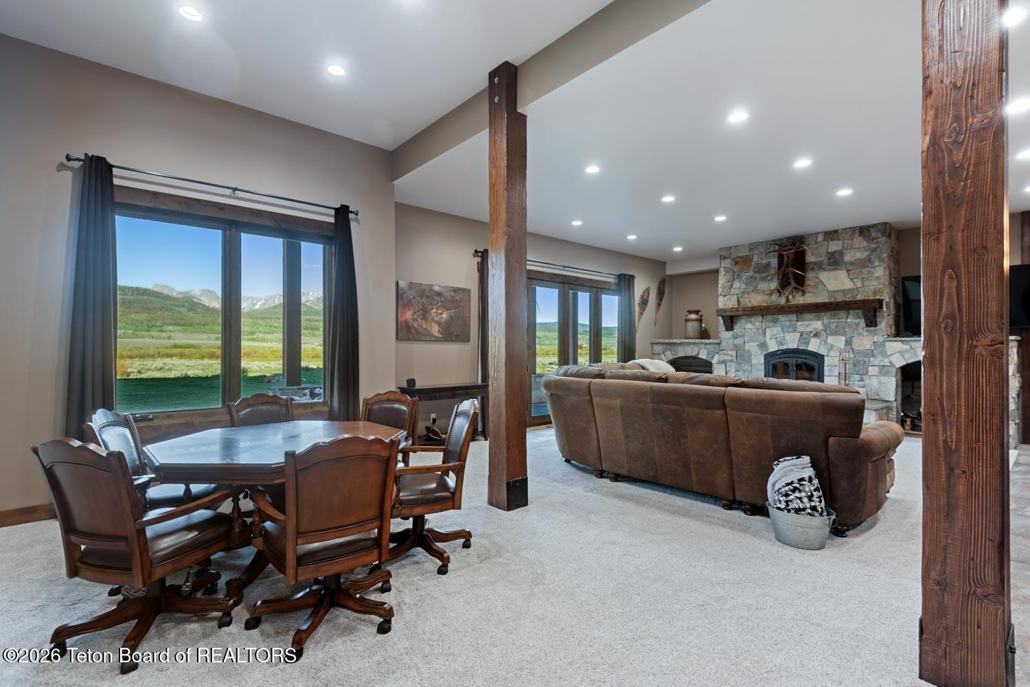 29 White Point Road Cora, WY 82925 - Photo 66 of 102 Basement gaming table