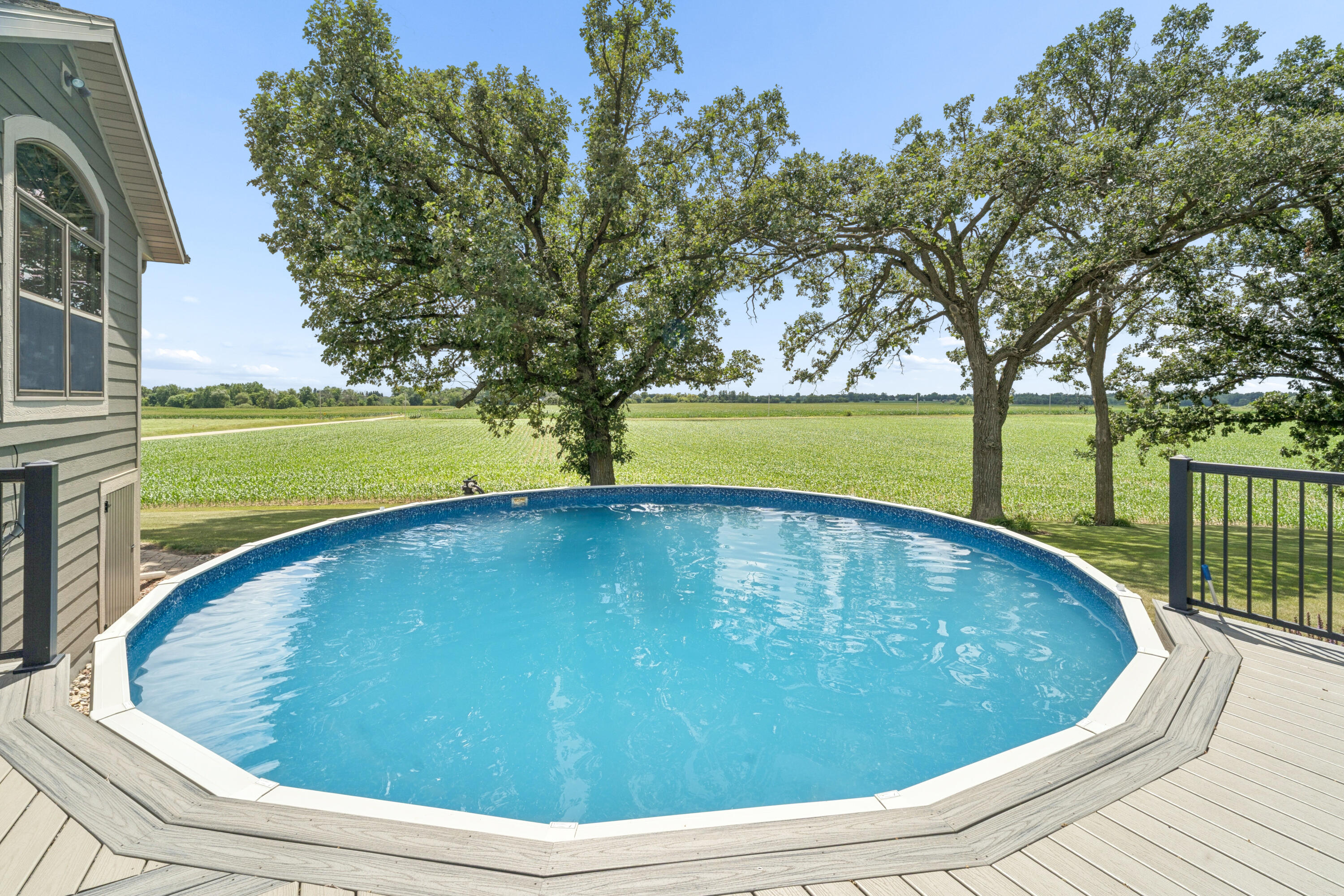 N5748 Metovale Road Metomen, WI 53919 - Photo 14 of 64 New above ground pool
