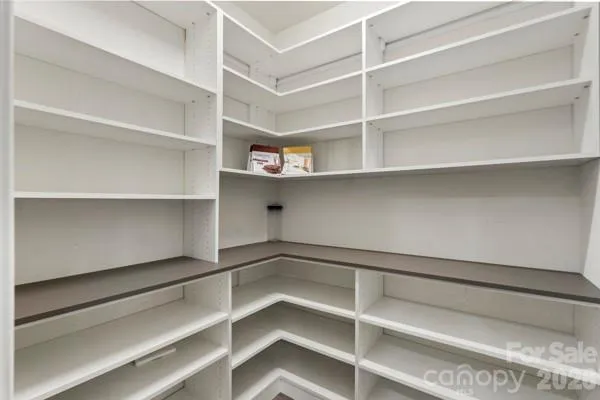 a view of a room with shelf