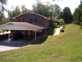1309 Silver Grove Road Bluff City, TN 37618 - Photo 2 of 10 Covered back porch