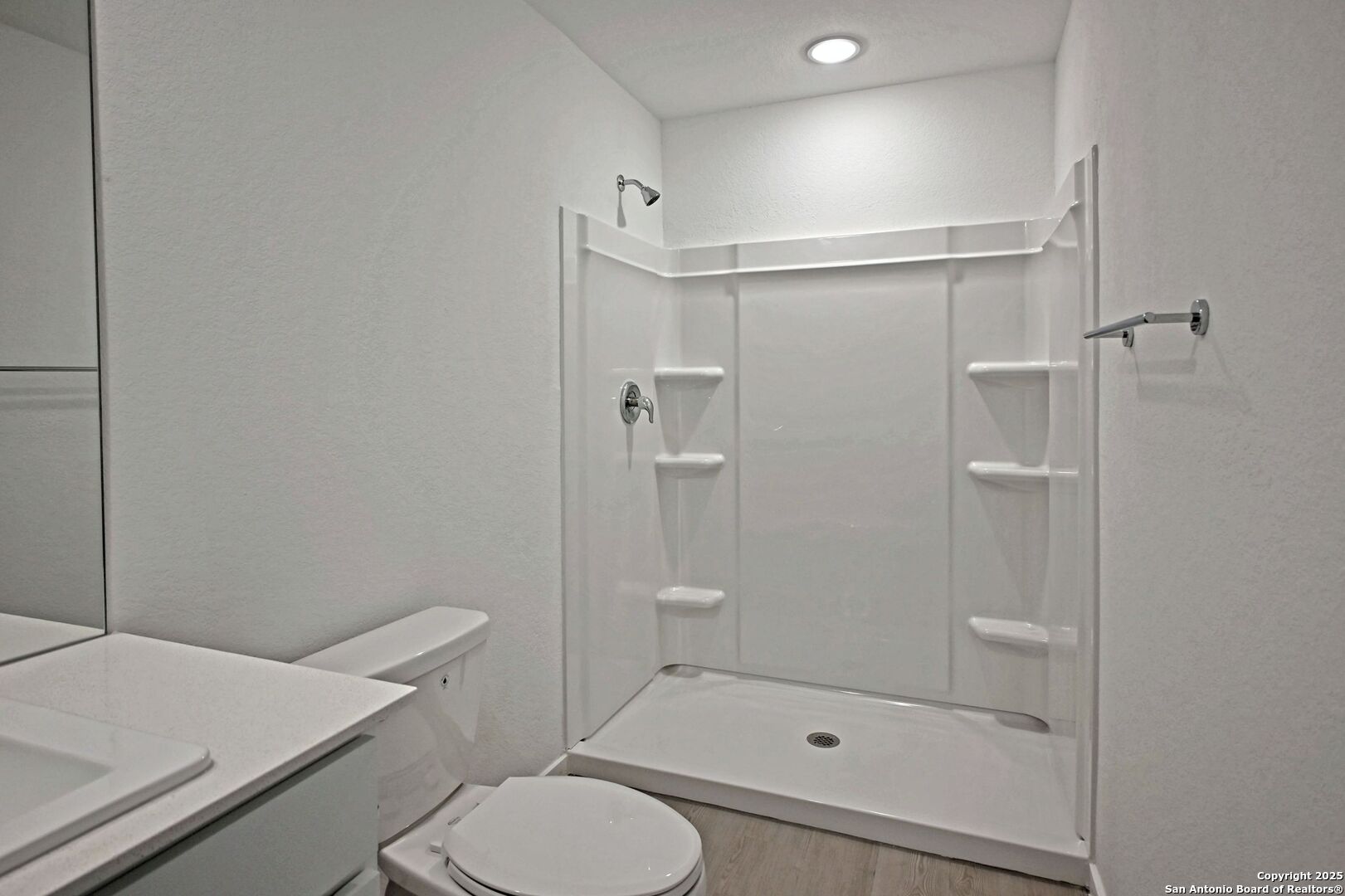 3837 Low Tide Seguin, TX 78155 - Photo 16 of 20 a bathroom with a shower and a toilet