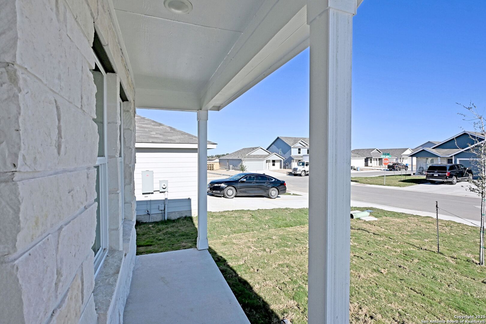 3837 Low Tide Seguin, TX 78155 - Photo 2 of 20 a view of a balcony and front door