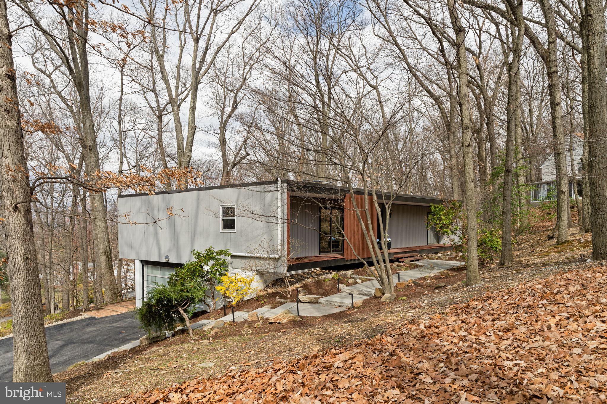 a view of a backyard space