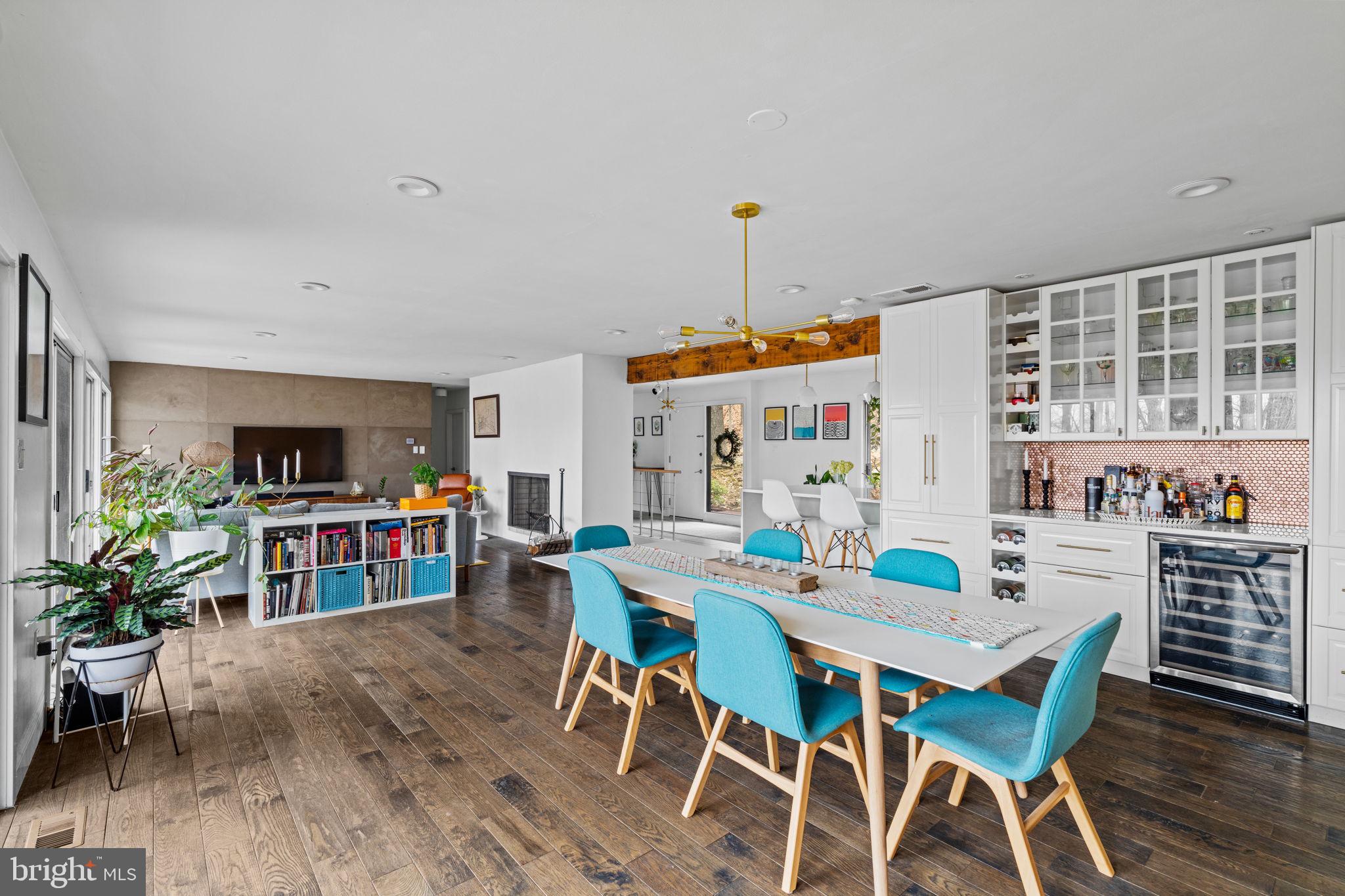 727 North Valley Forge Road Devon, PA 19333 - Photo 31 of 74 a view of a dining room with furniture window and wooden floor