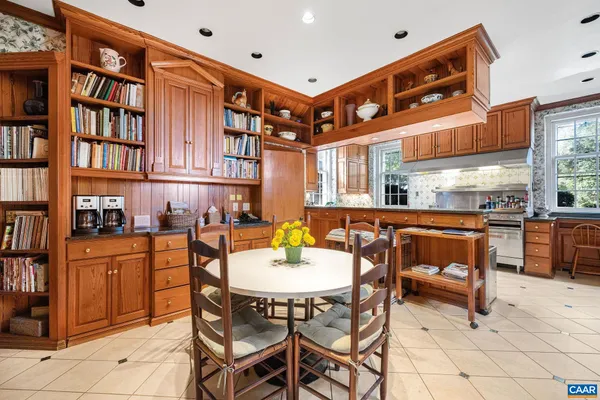 a bed room with a bed and a fireplace