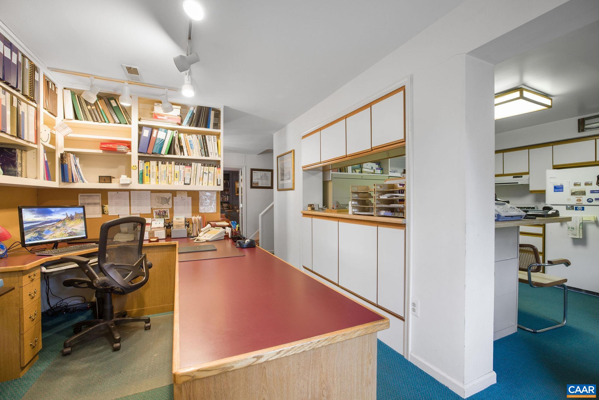 19184 Mt Sharon Road Rapidan, VA 22733 - Photo 47 of 74 a view of a workspace with furniture and a workspace